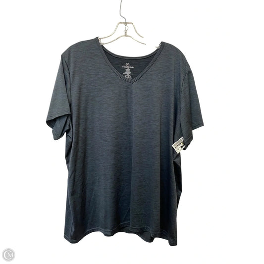 Athletic Top Short Sleeve By Cmf In Multi-colored, Size: 2x