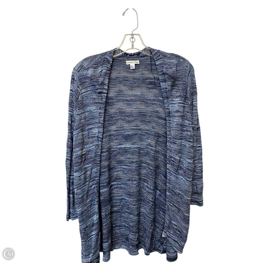 Cardigan By Croft And Barrow In Blue, Size: Xl