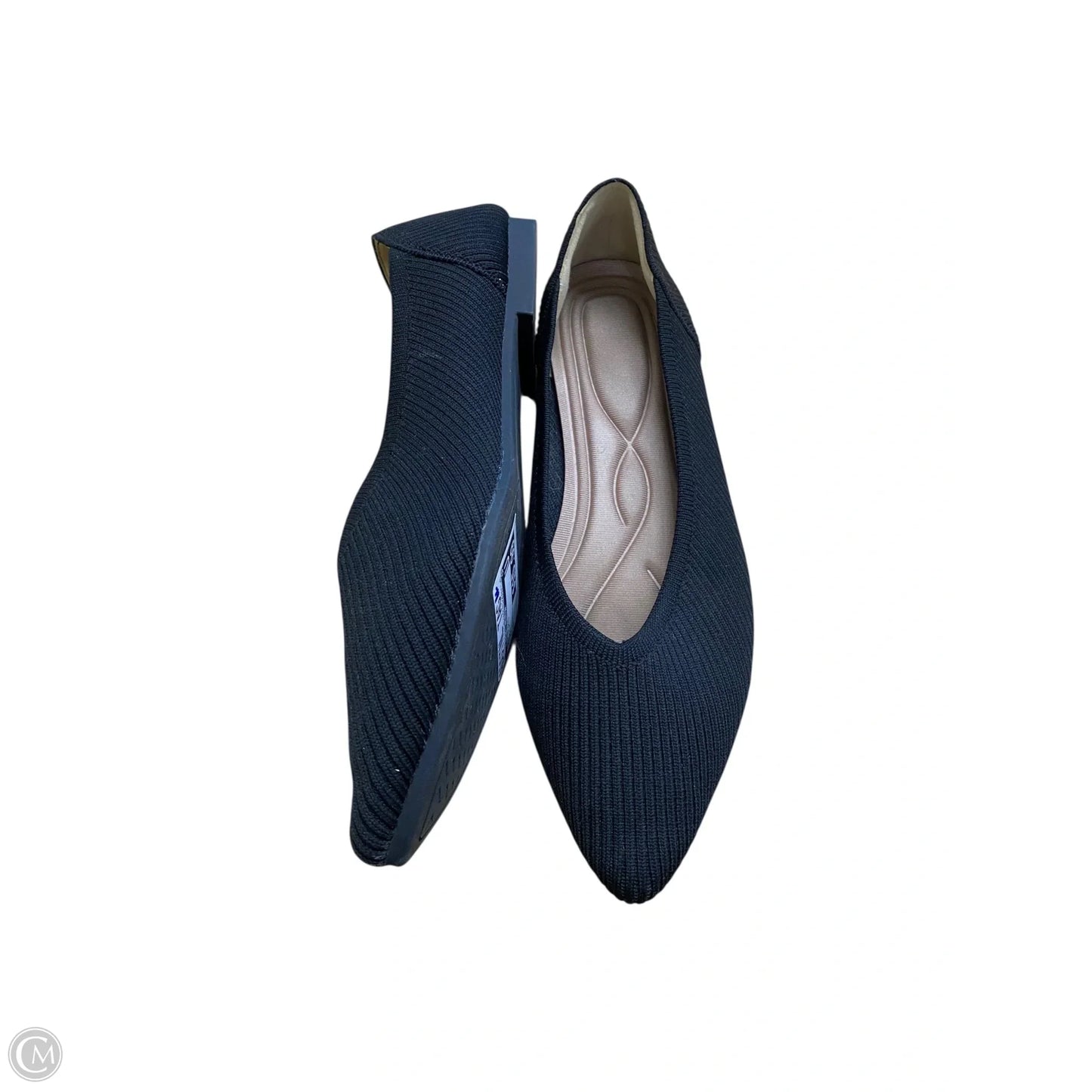 Shoes Flats By Clothes Mentor In Black