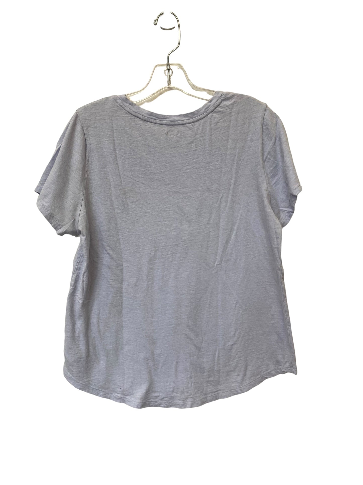 Purple Top Short Sleeve Old Navy, Size L