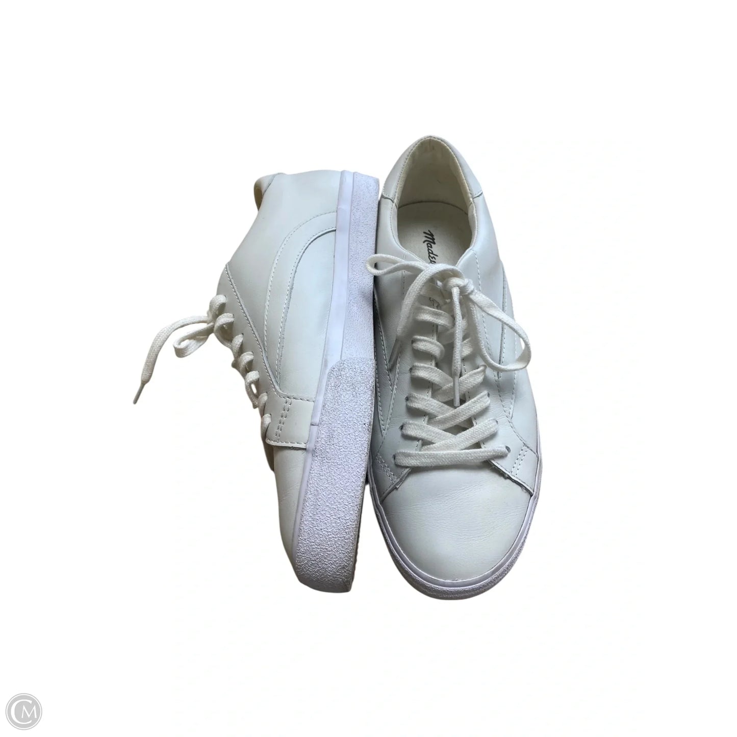 Shoes Sneakers By Madewell In White, Size: 7