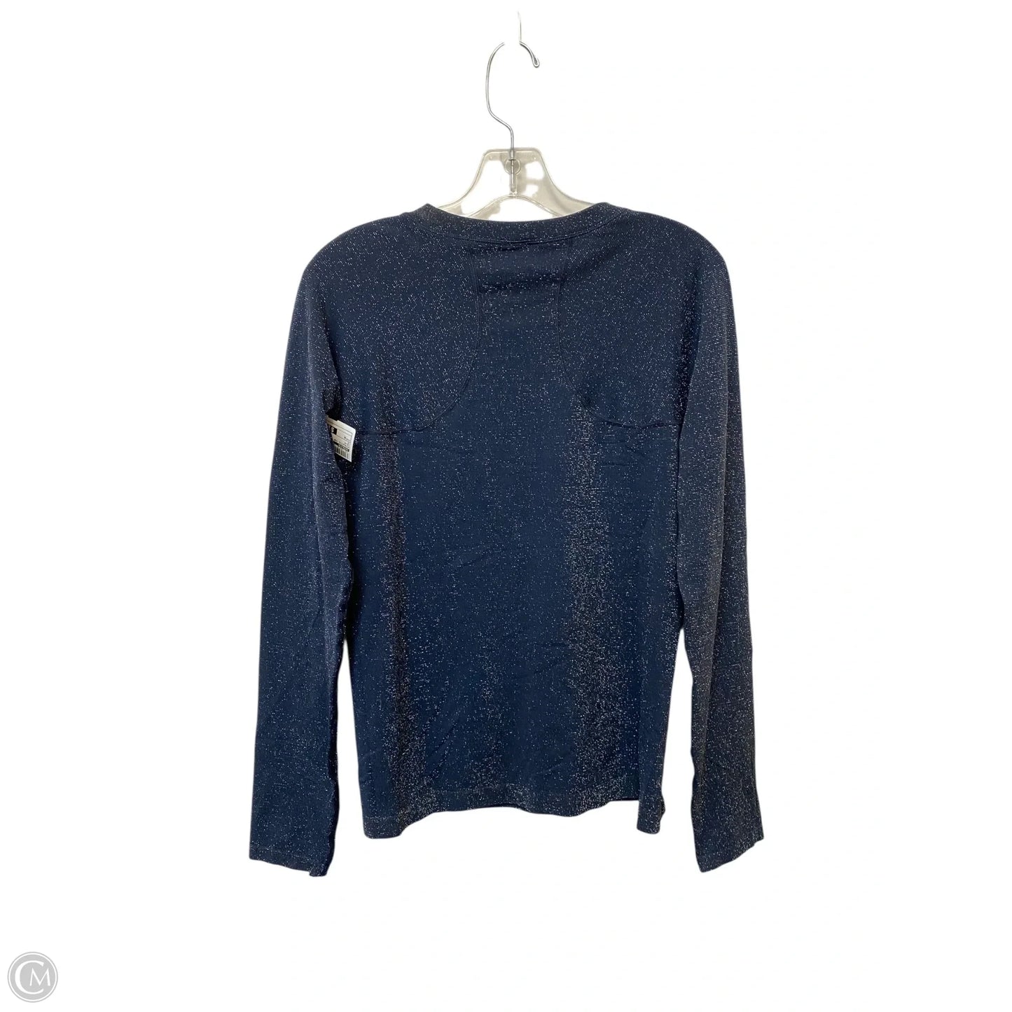 Athletic Top Long Sleeve Crewneck By Athleta In Blue, Size: M