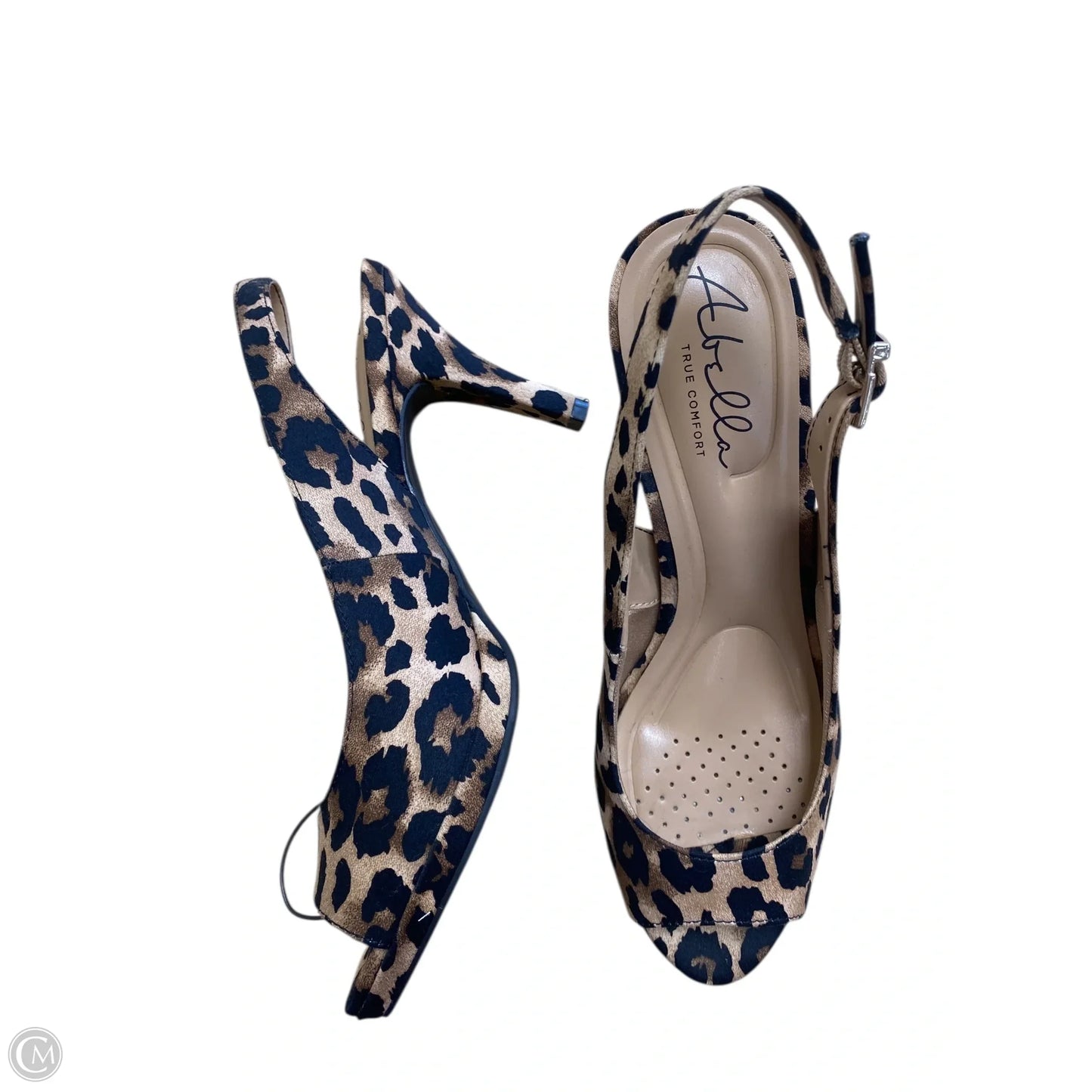 Shoes Heels Stiletto By Abella In Animal Print, Size: 8.5