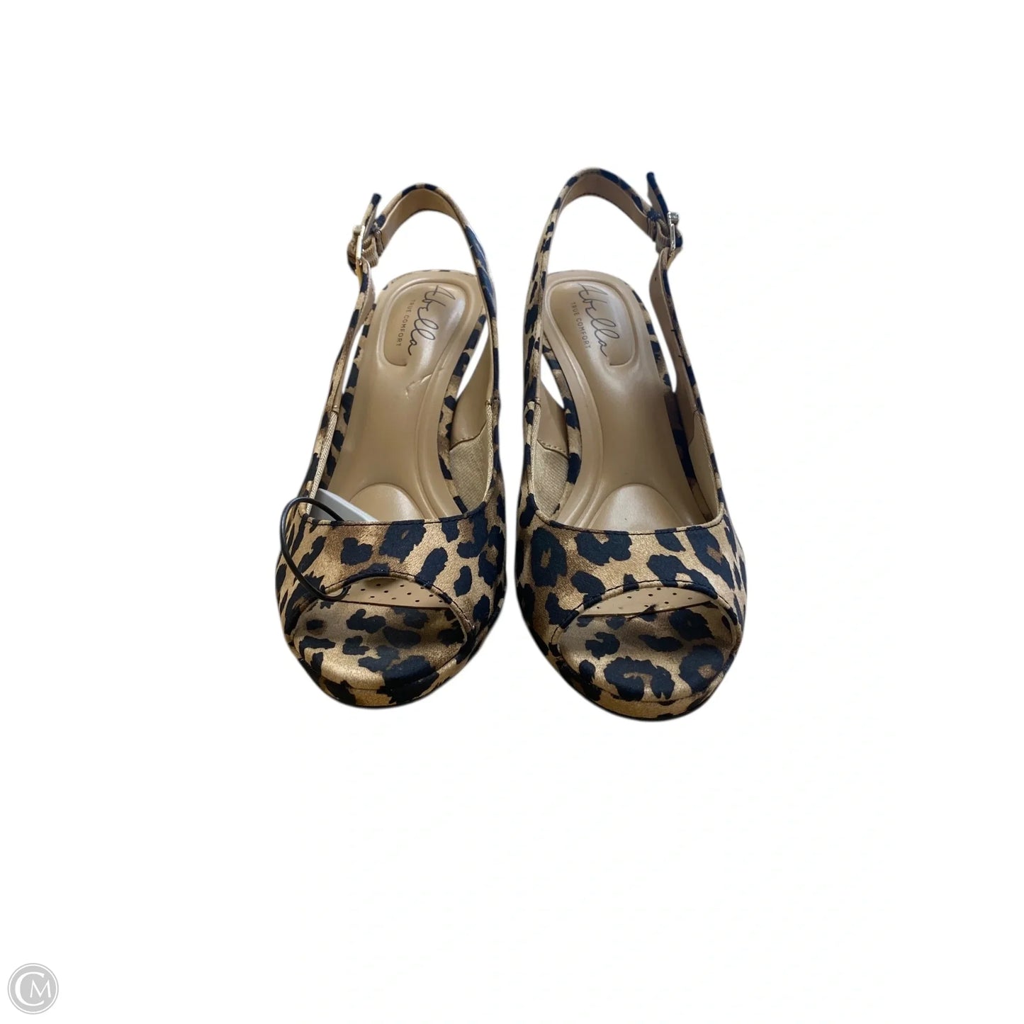Shoes Heels Stiletto By Abella In Animal Print, Size: 8.5