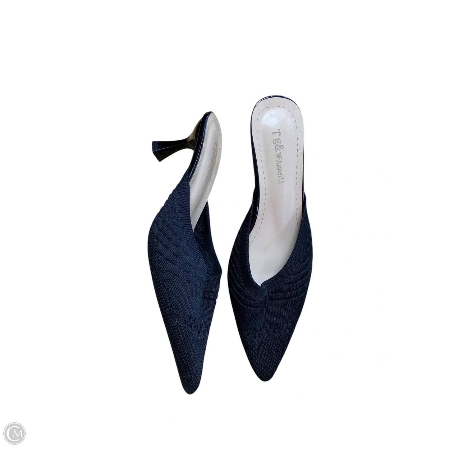 Shoes Heels Kitten By Clothes Mentor In Black