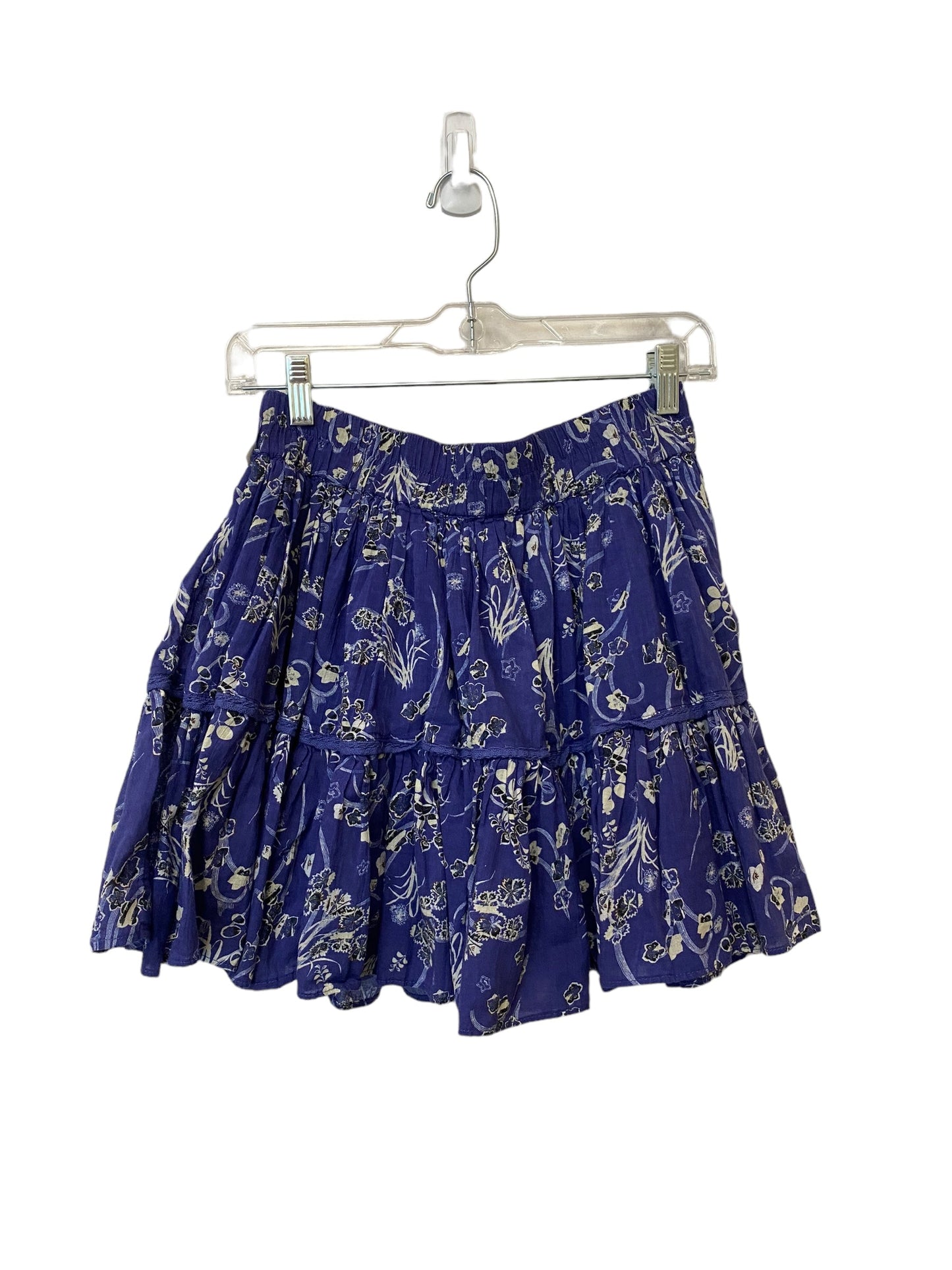 Skirt Mini & Short By Treasure And Bond In Purple, Size: S