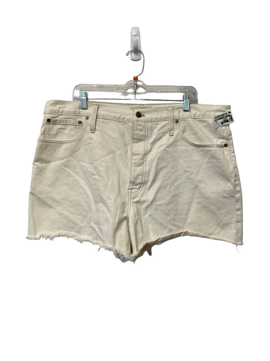 Shorts By Madewell In Cream, Size: 33