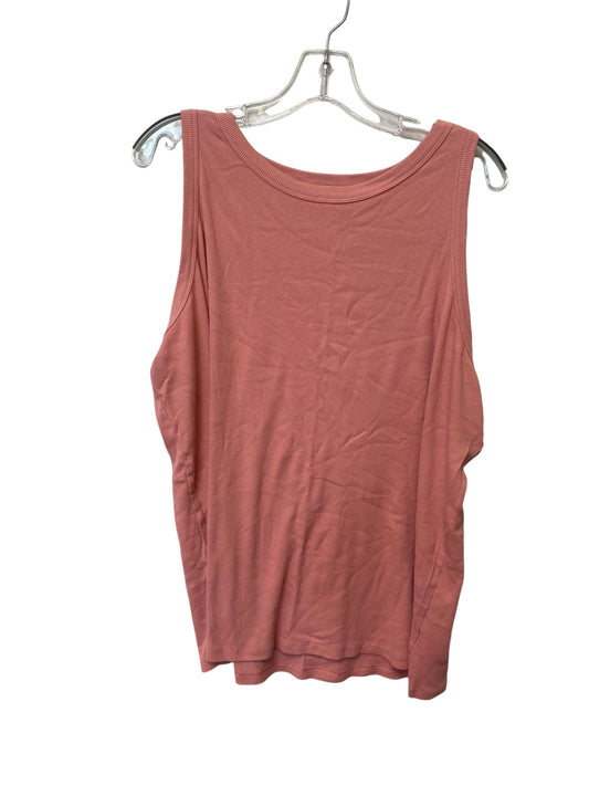 Top Sleeveless Basic By Terra & Sky In Pink, Size: 3x