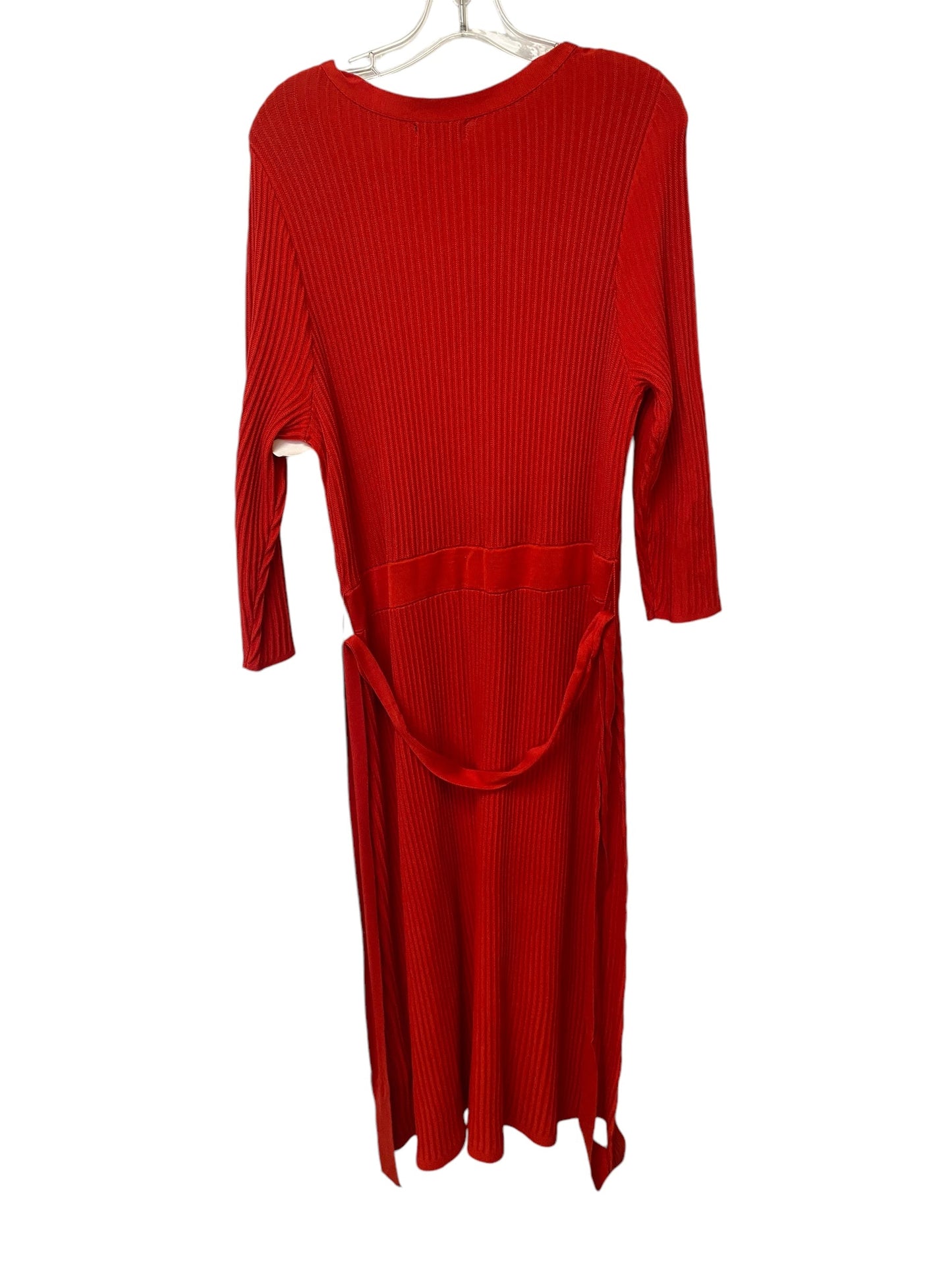 Dress Casual Maxi By Lane Bryant In Red, Size: 2x