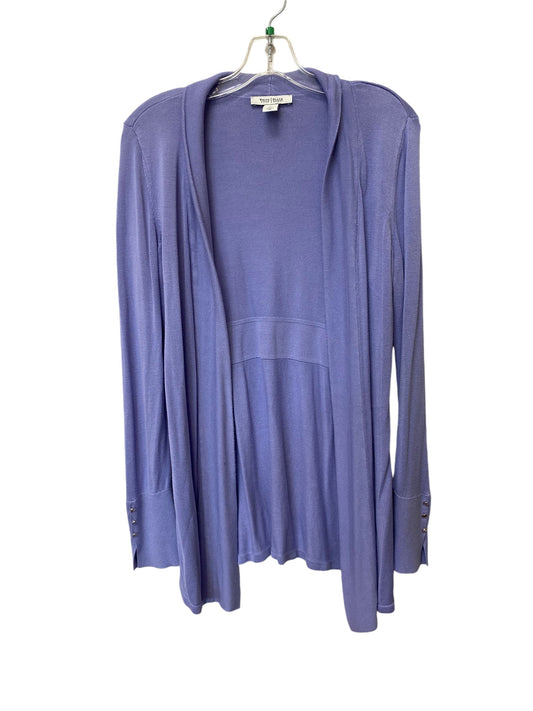 Cardigan By White House Black Market In Purple, Size: Xs