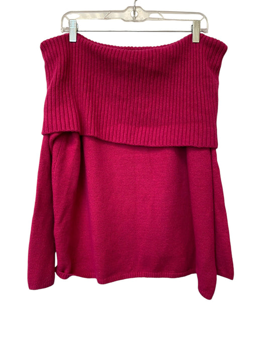 Sweater By Old Navy In Pink, Size: 3x