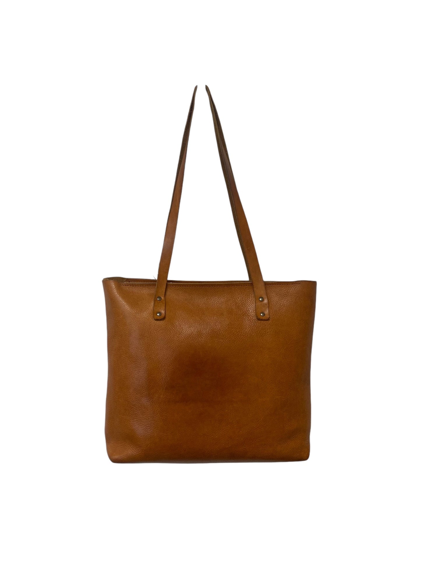 Handbag Leather By Clothes Mentor, Size: Large