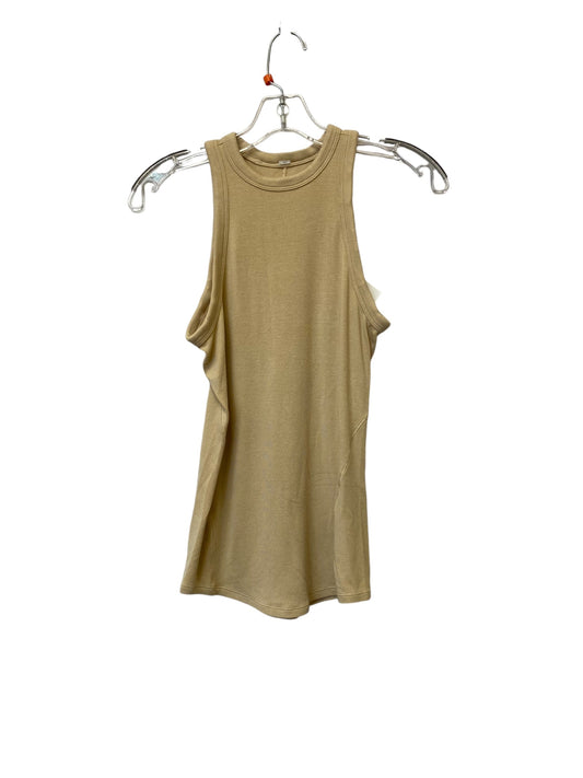 Athletic Tank Top By Lululemon In Tan, Size: S