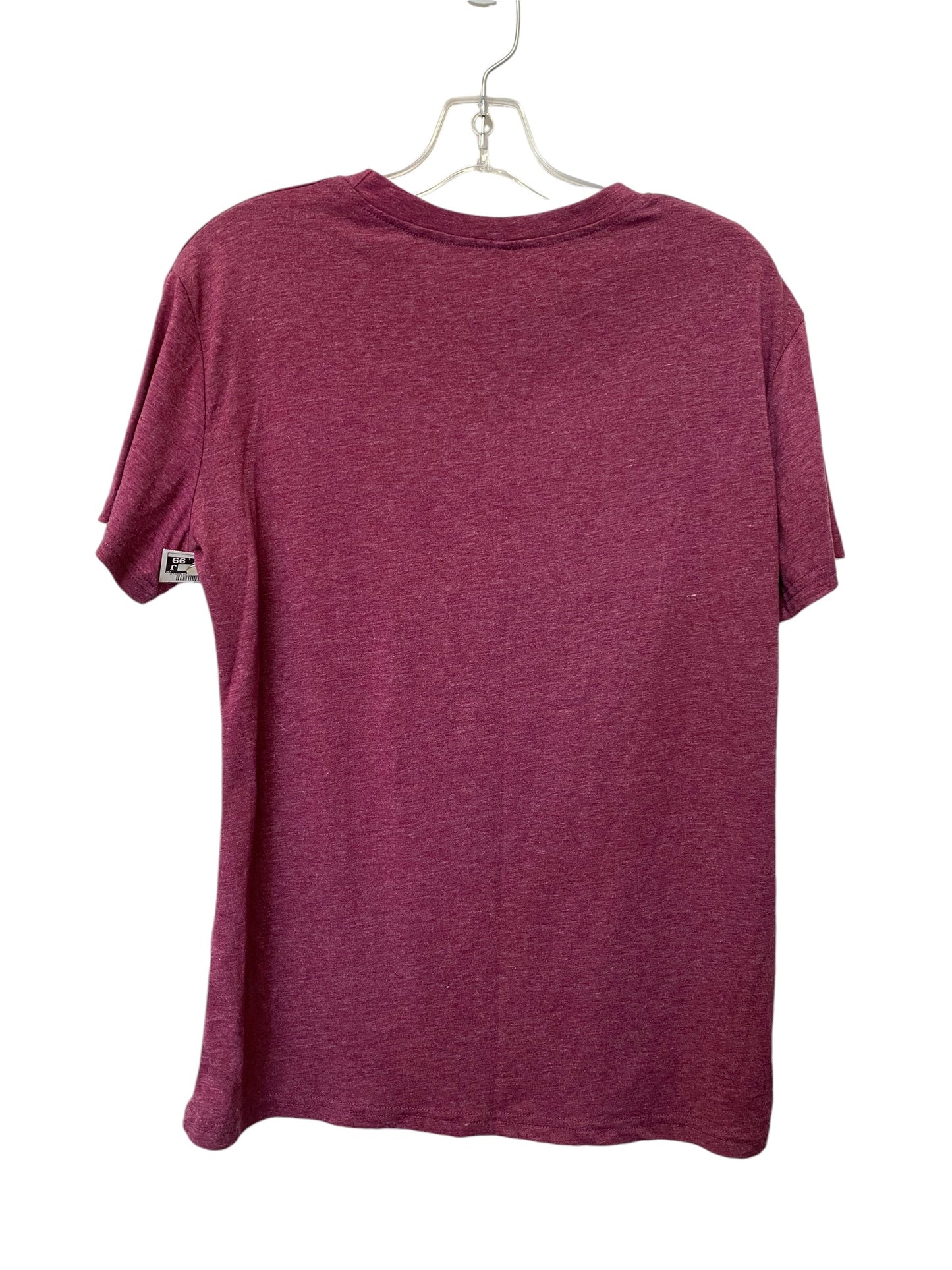 Top Short Sleeve Basic By Clothes Mentor In Red, Size: M