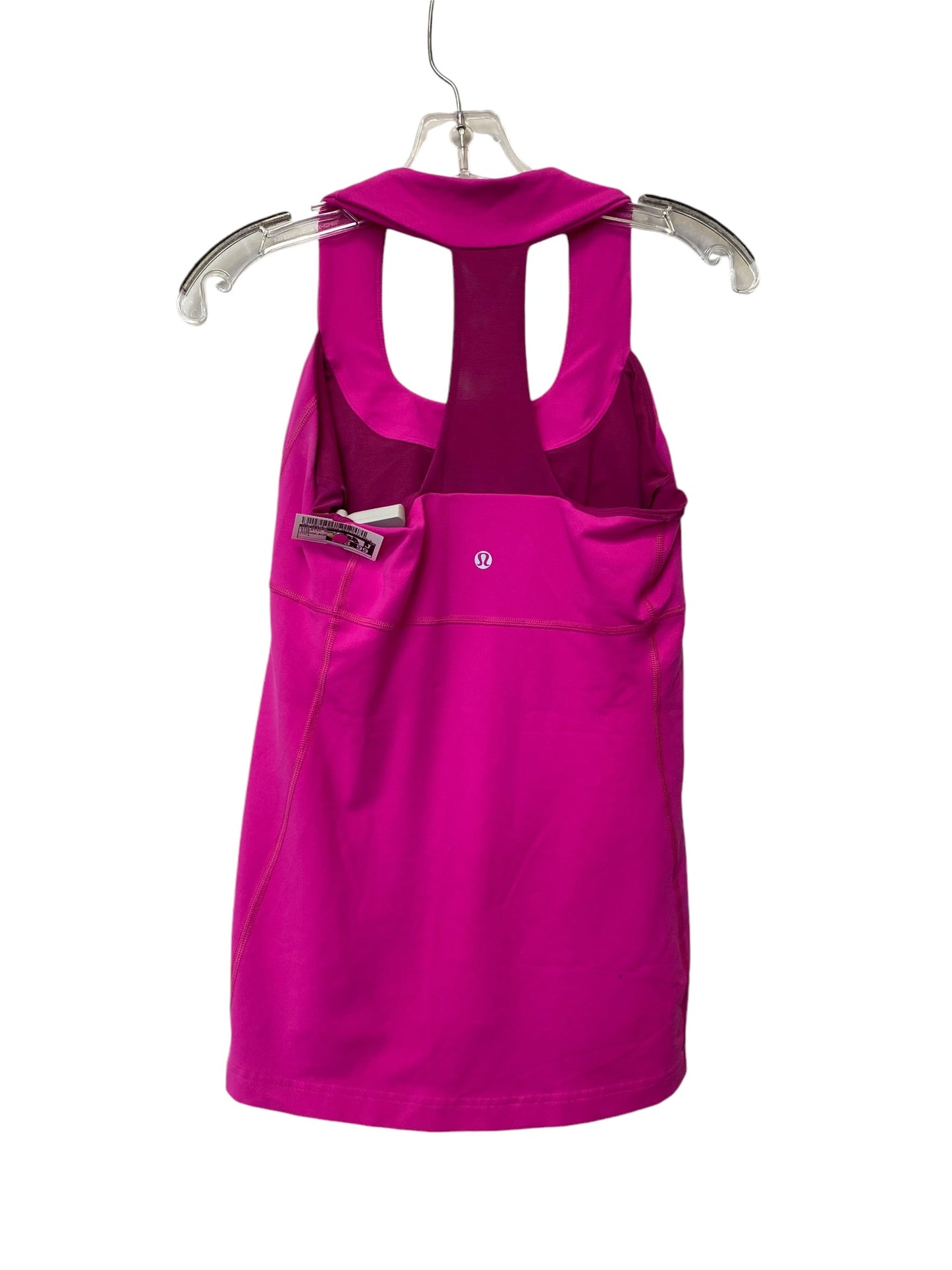 Athletic Tank Top By Lululemon In Pink, Size: L