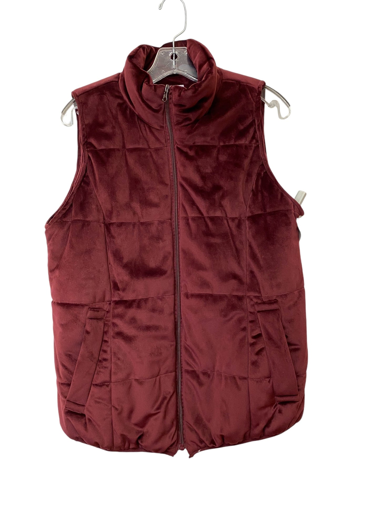 Vest Puffer & Quilted By New Directions In Red, Size: Xl