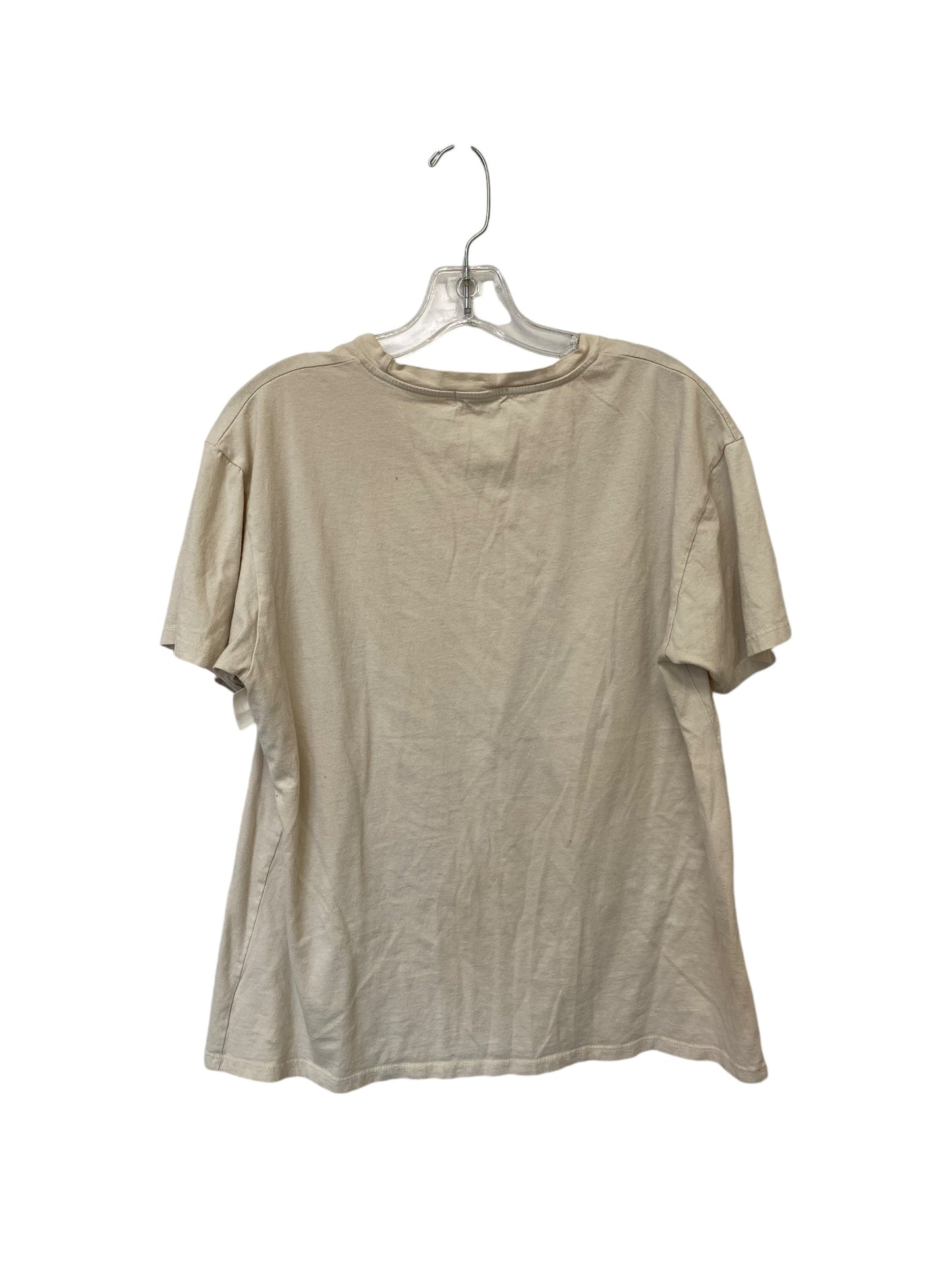 Top Short Sleeve Basic By Altard State In Tan, Size: S