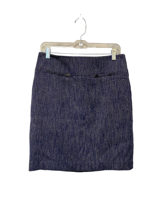 Skirt Mini & Short By Ann Taylor In Blue, Size: 6