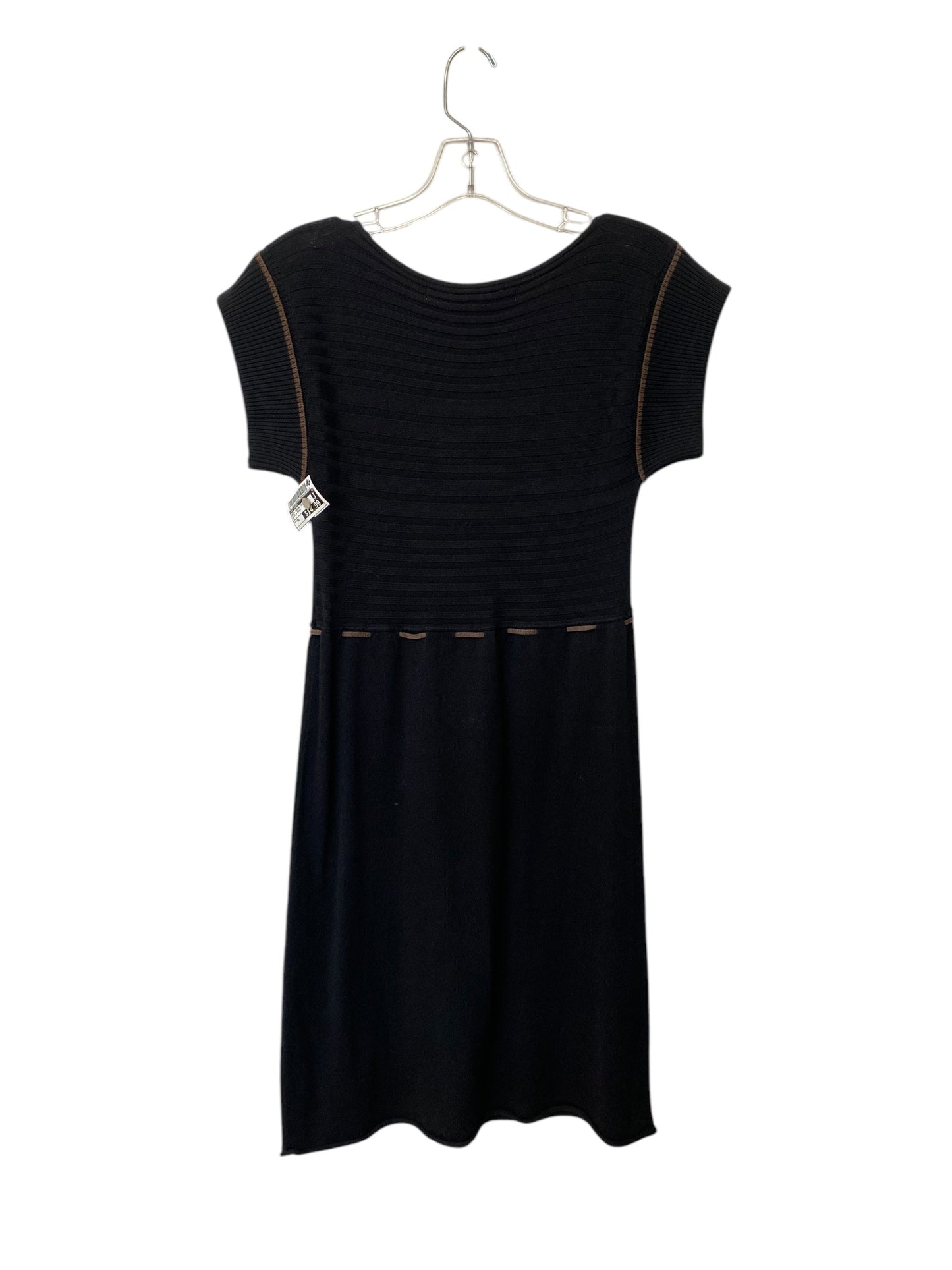 Dress Casual Midi By Max Studio In Black & Brown, Size: Xs