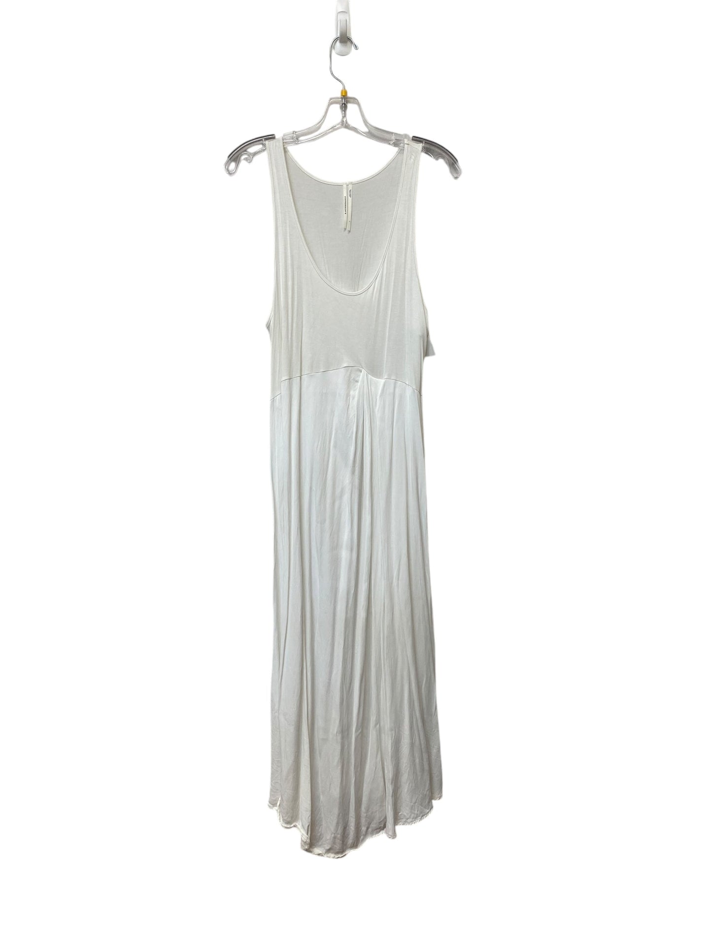 Dress Casual Midi By Anthropologie In White, Size: L