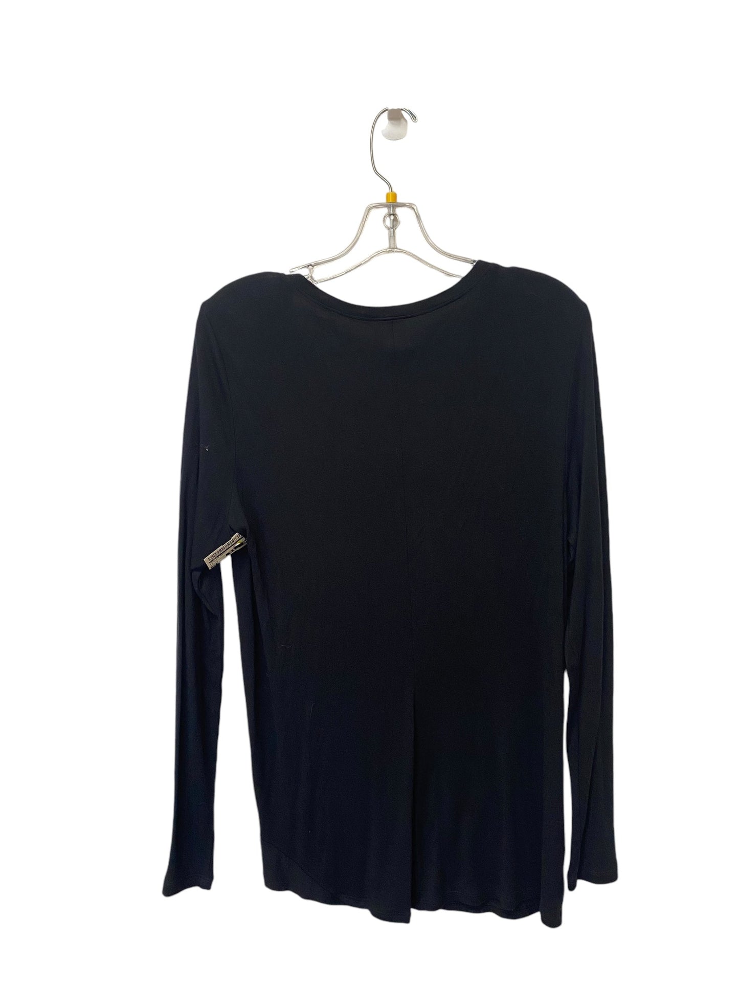 Top Long Sleeve Basic By Cabi In Black, Size: M