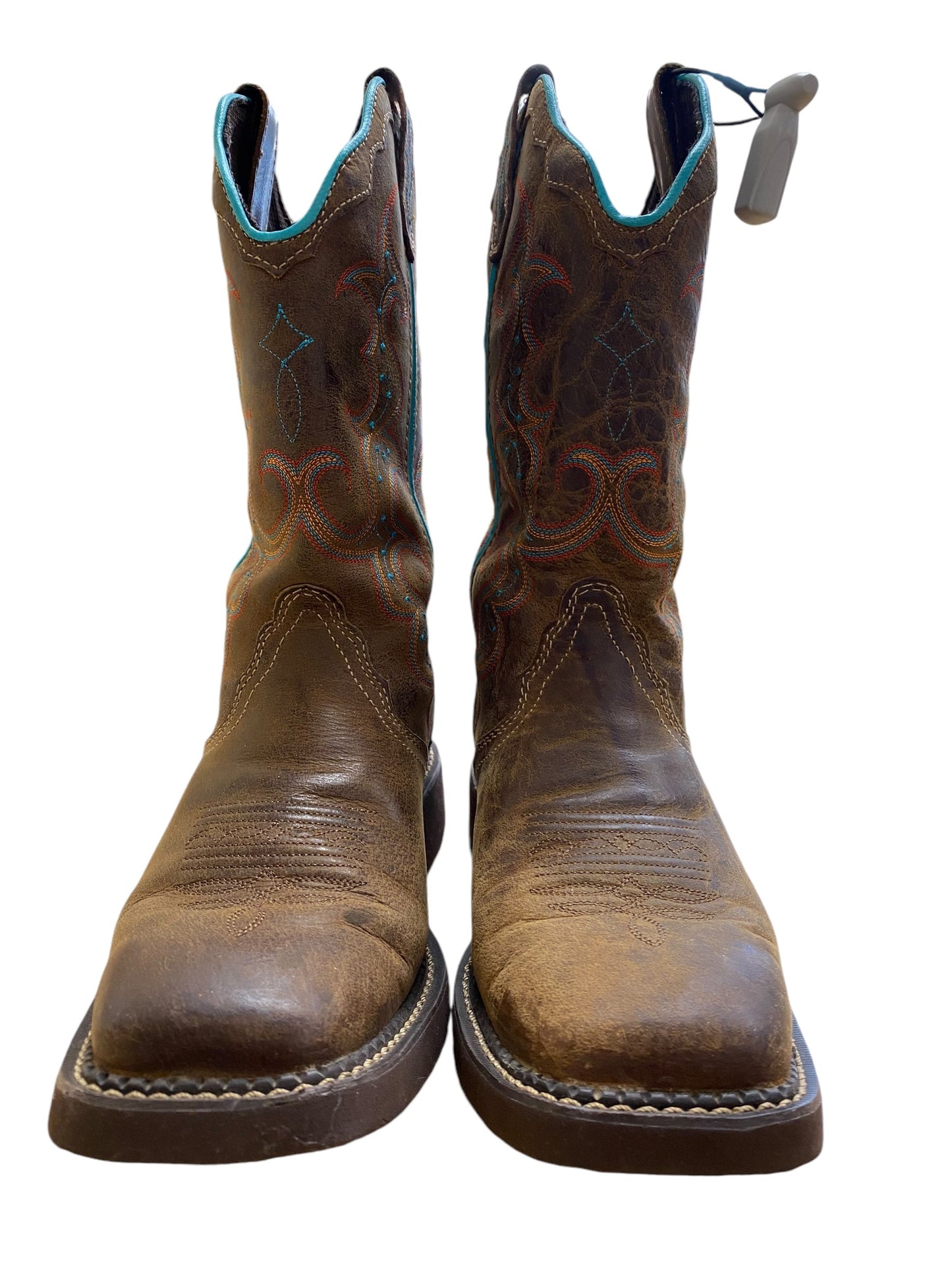 Boots Western By Clothes Mentor In Brown, Size: 8