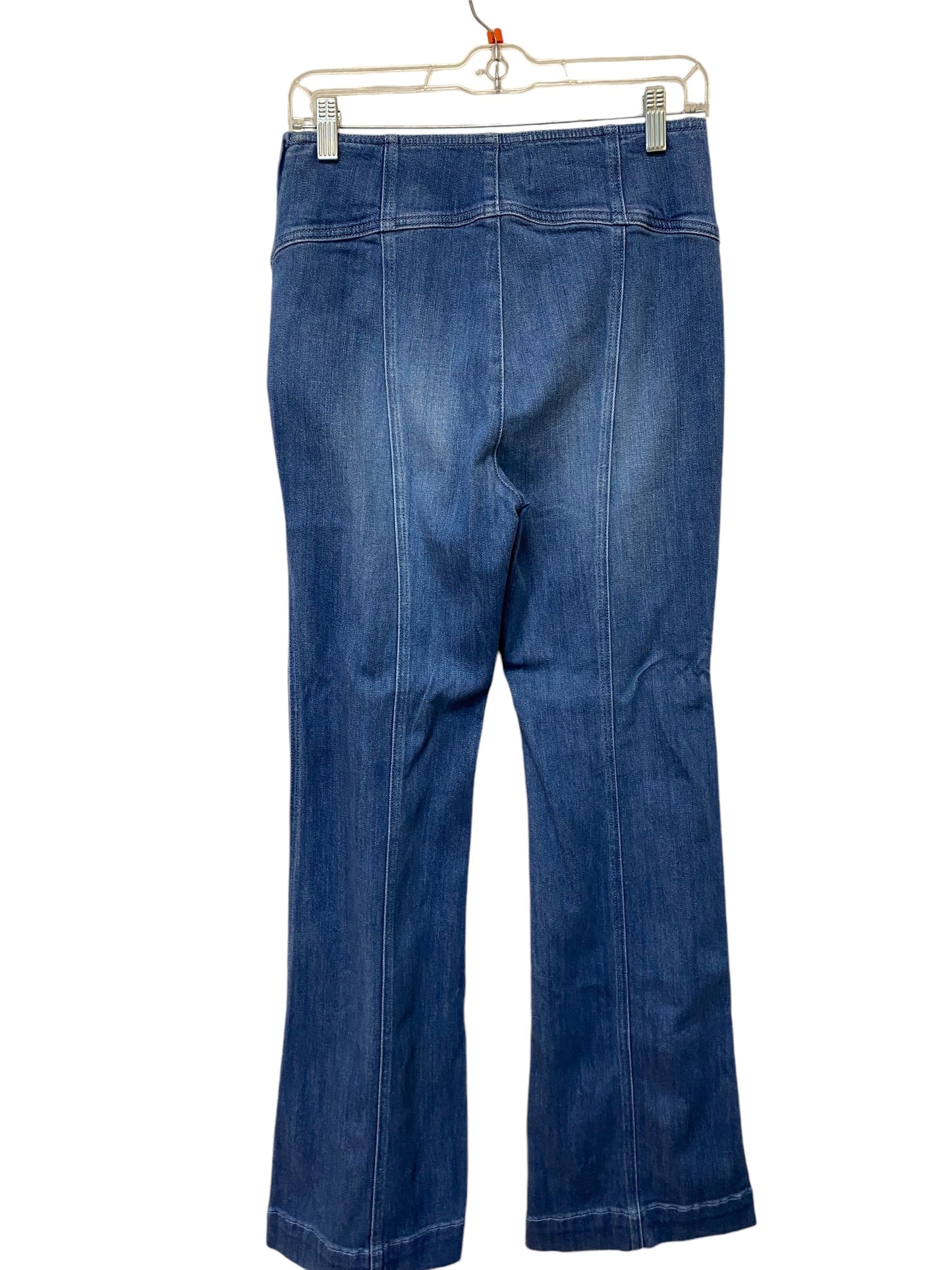 Jeans Wide Leg By Pilcro In Blue, Size: 28