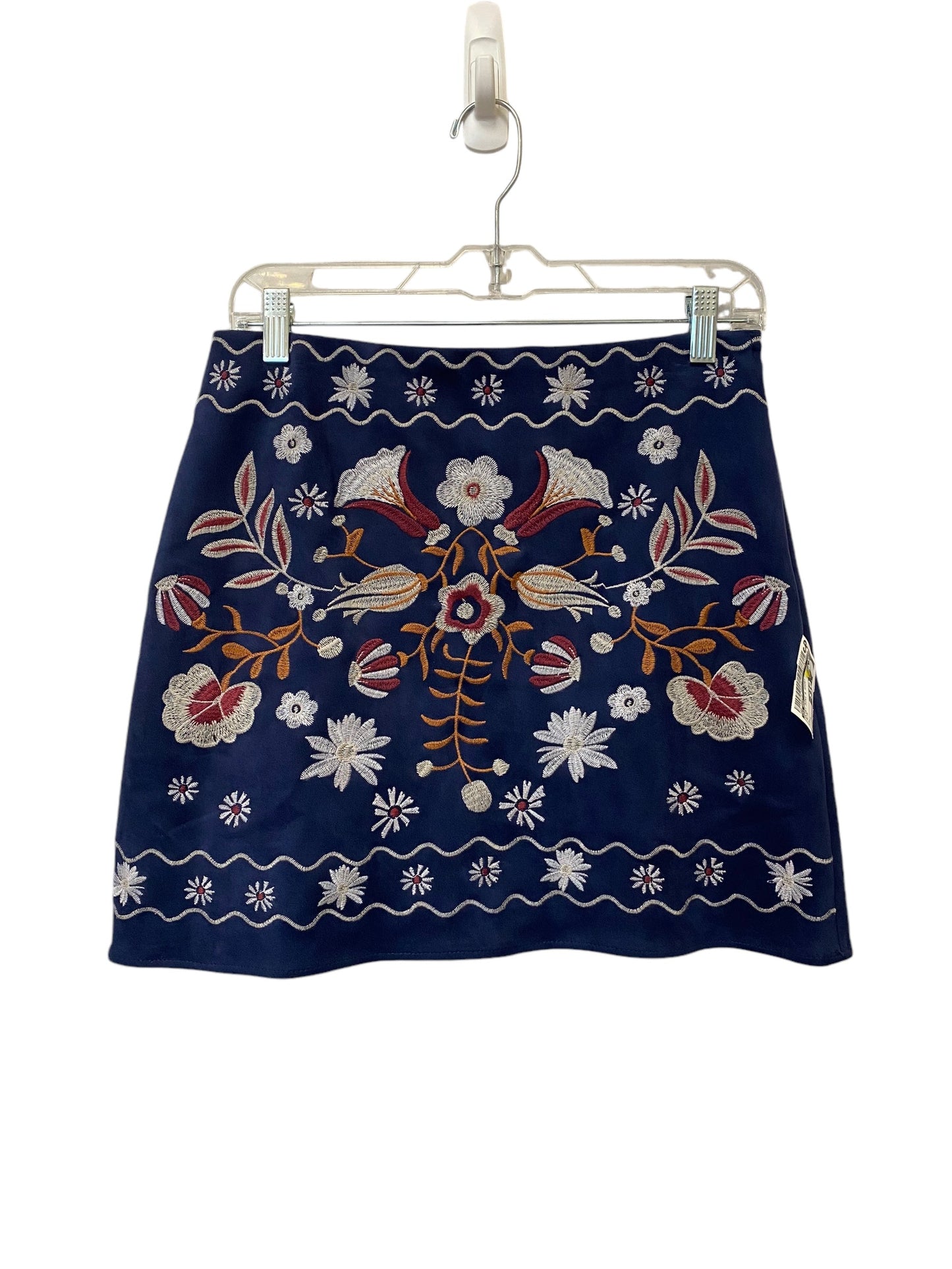 Skirt Mini & Short By Mi Ami In Blue, Size: L