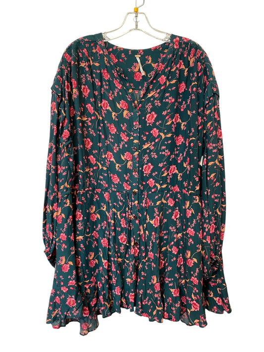 Dress Casual Short By Free People In Floral Print, Size: S