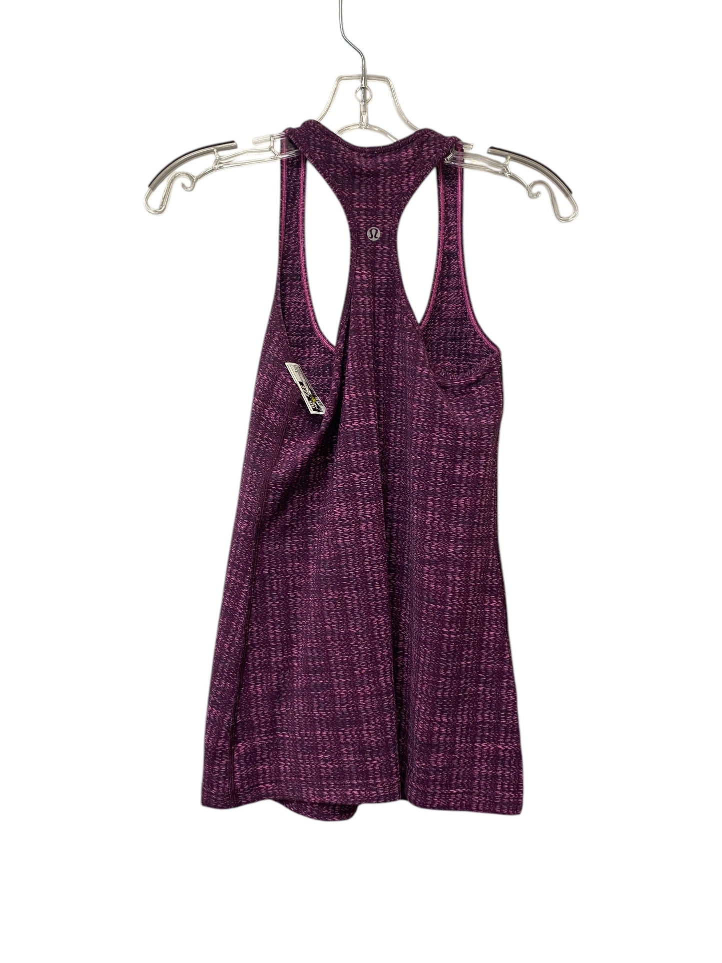 Athletic Tank Top By Lululemon In Purple, Size: S