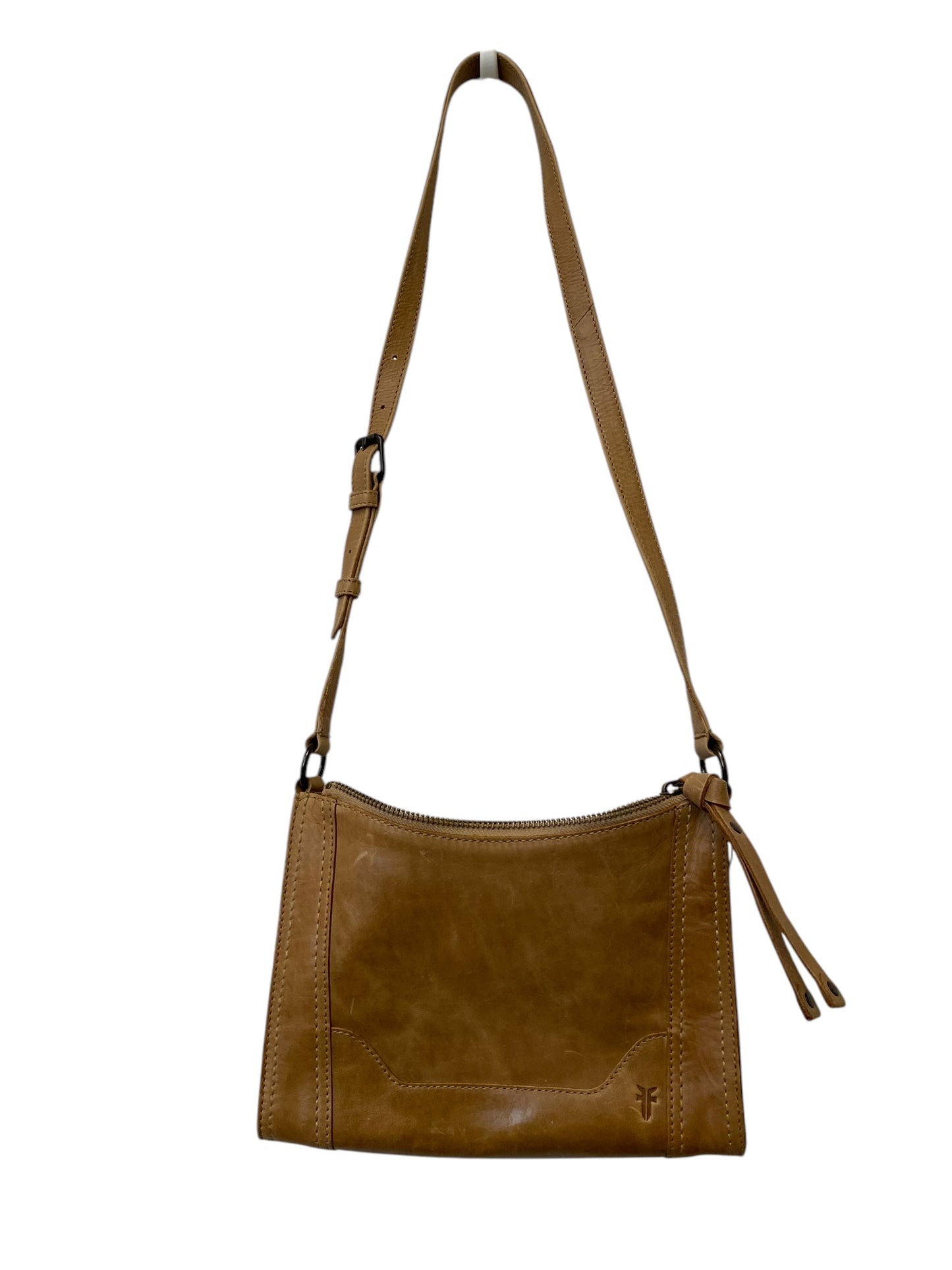 Crossbody Leather By Frye, Size: Small