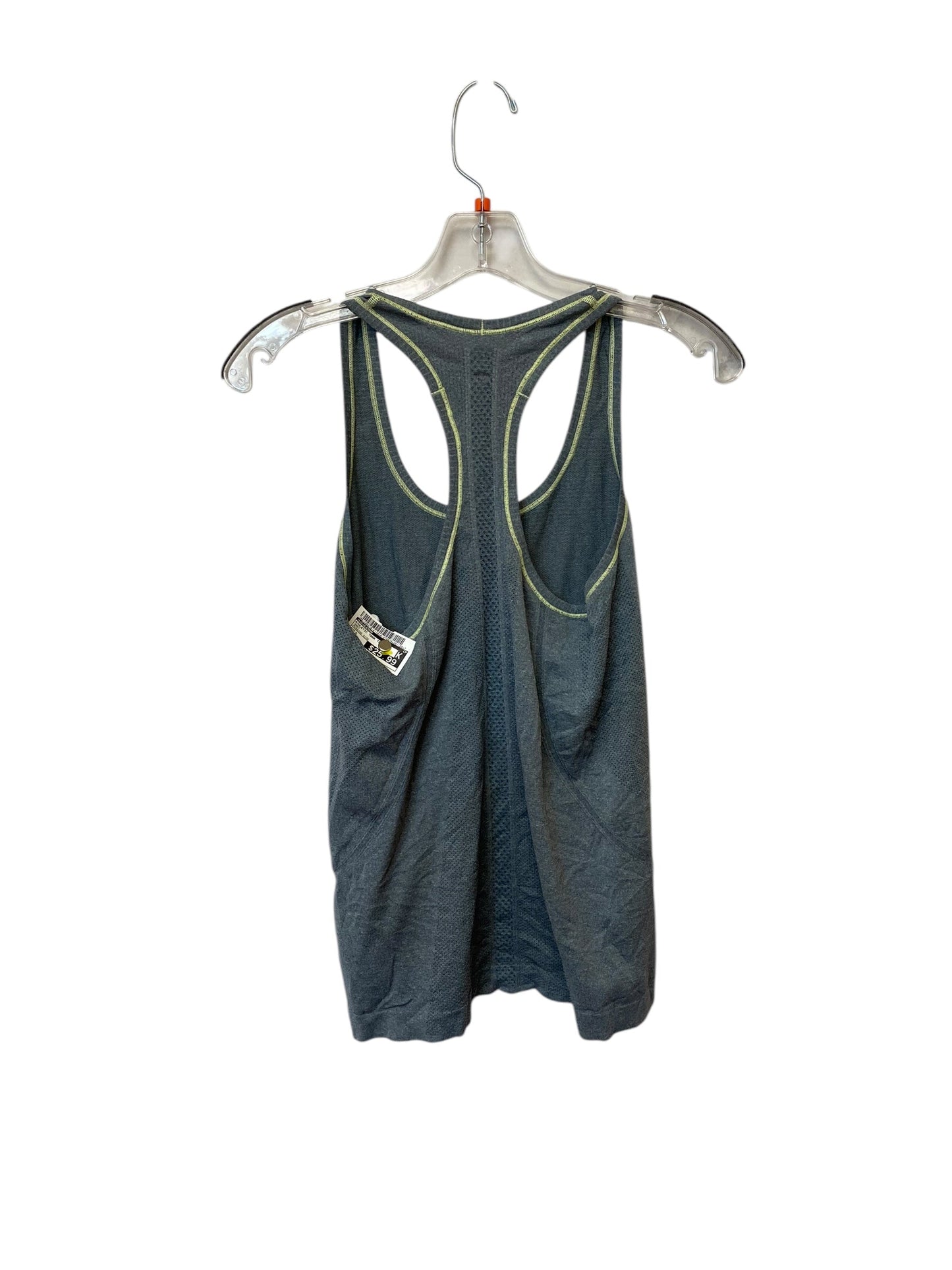 Athletic Tank Top By Lululemon In Grey, Size: S