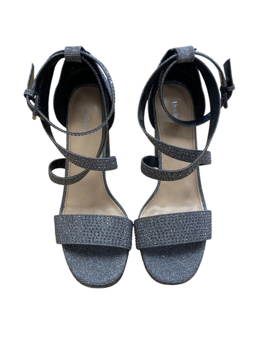 Shoes Heels Block By Limelight In Silver, Size: 8.5