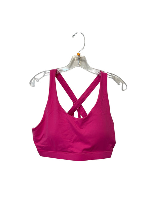 Athletic Bra By Clothes Mentor In Pink, Size: Xxl