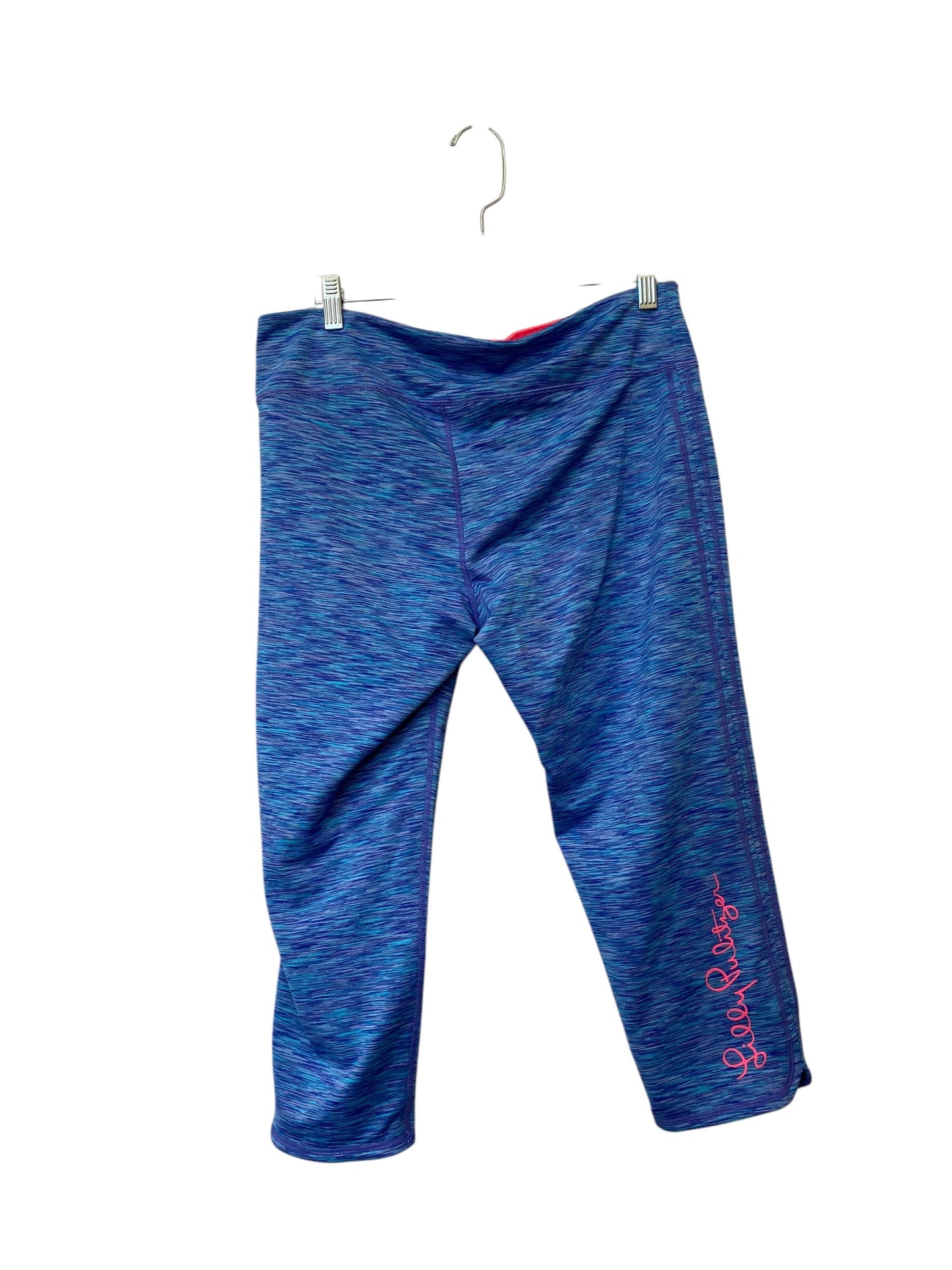 Athletic Leggings By Lilly Pulitzer In Blue, Size: Xl