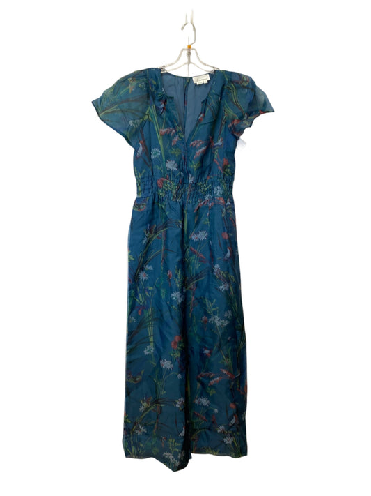 Jumpsuit By Anthropologie In Blue & Green, Size: M