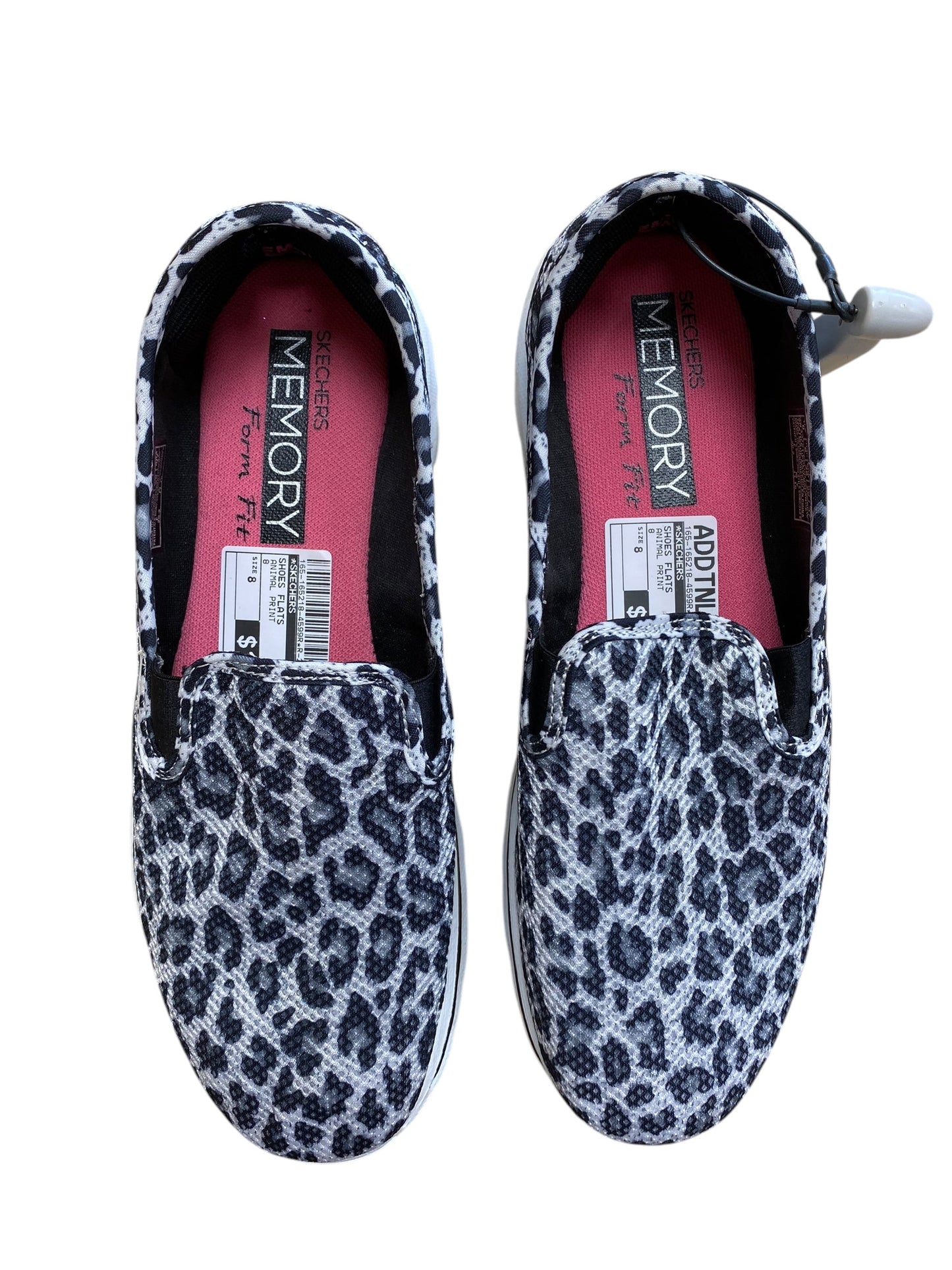 Shoes Flats By Skechers In Animal Print, Size: 8