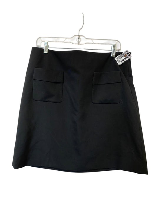 Skirt Mini & Short By Ann Taylor In Black, Size: 12