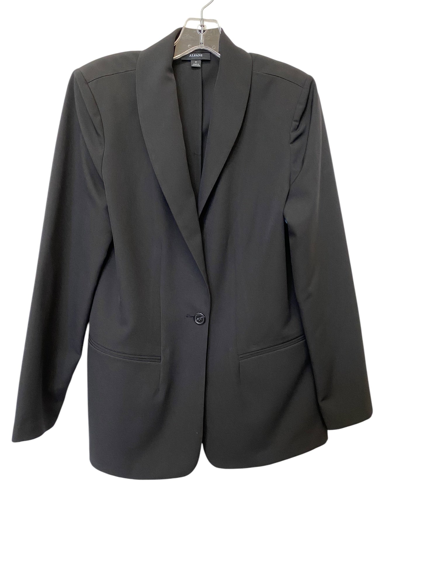 Blazer By Alfani In Black, Size: M