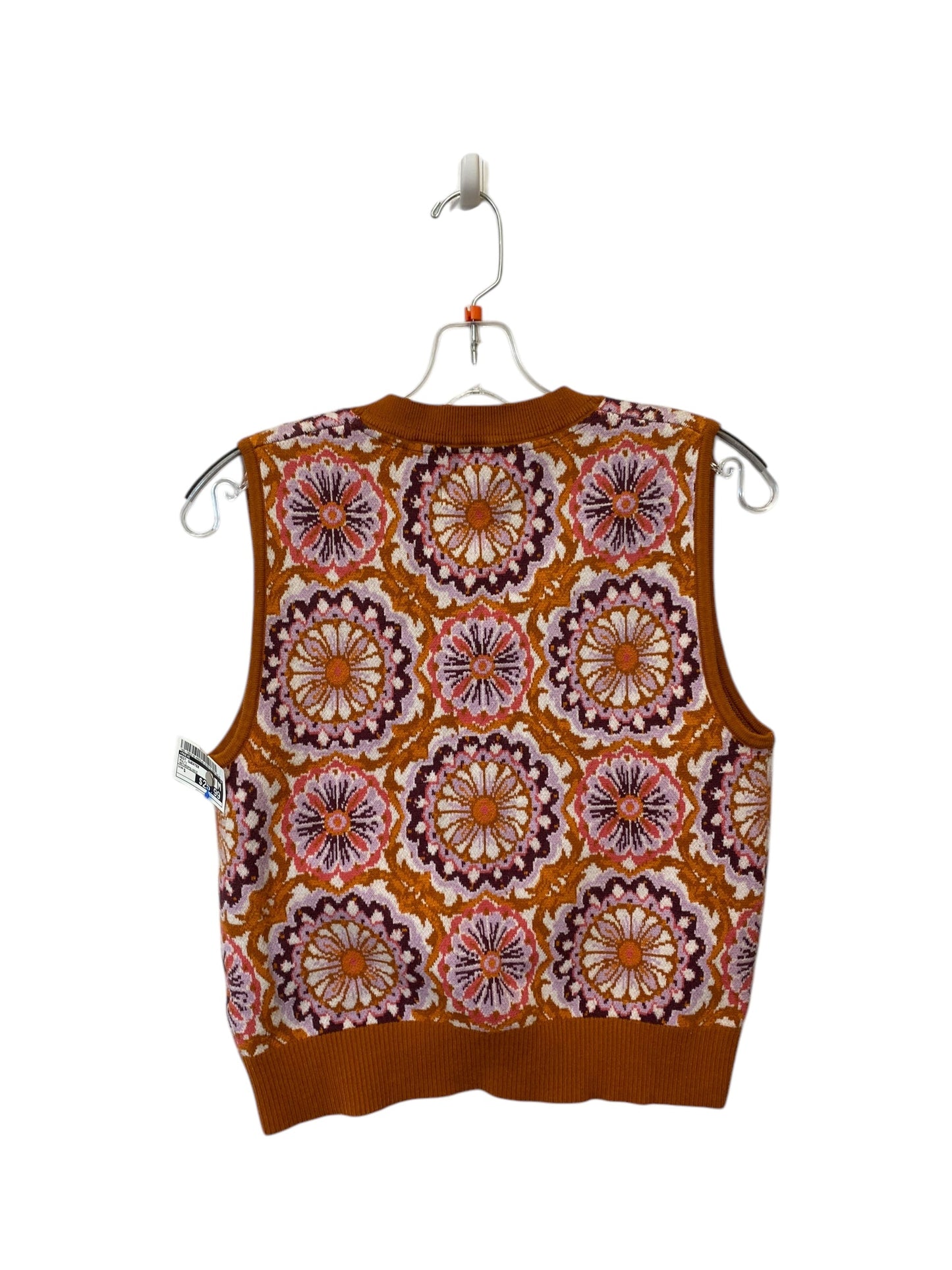 Vest Sweater By Maeve In Multi-colored, Size: S