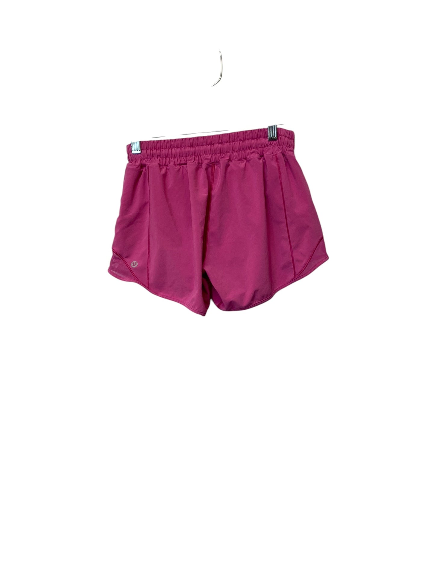 Athletic Shorts By Lululemon In Pink, Size: 4