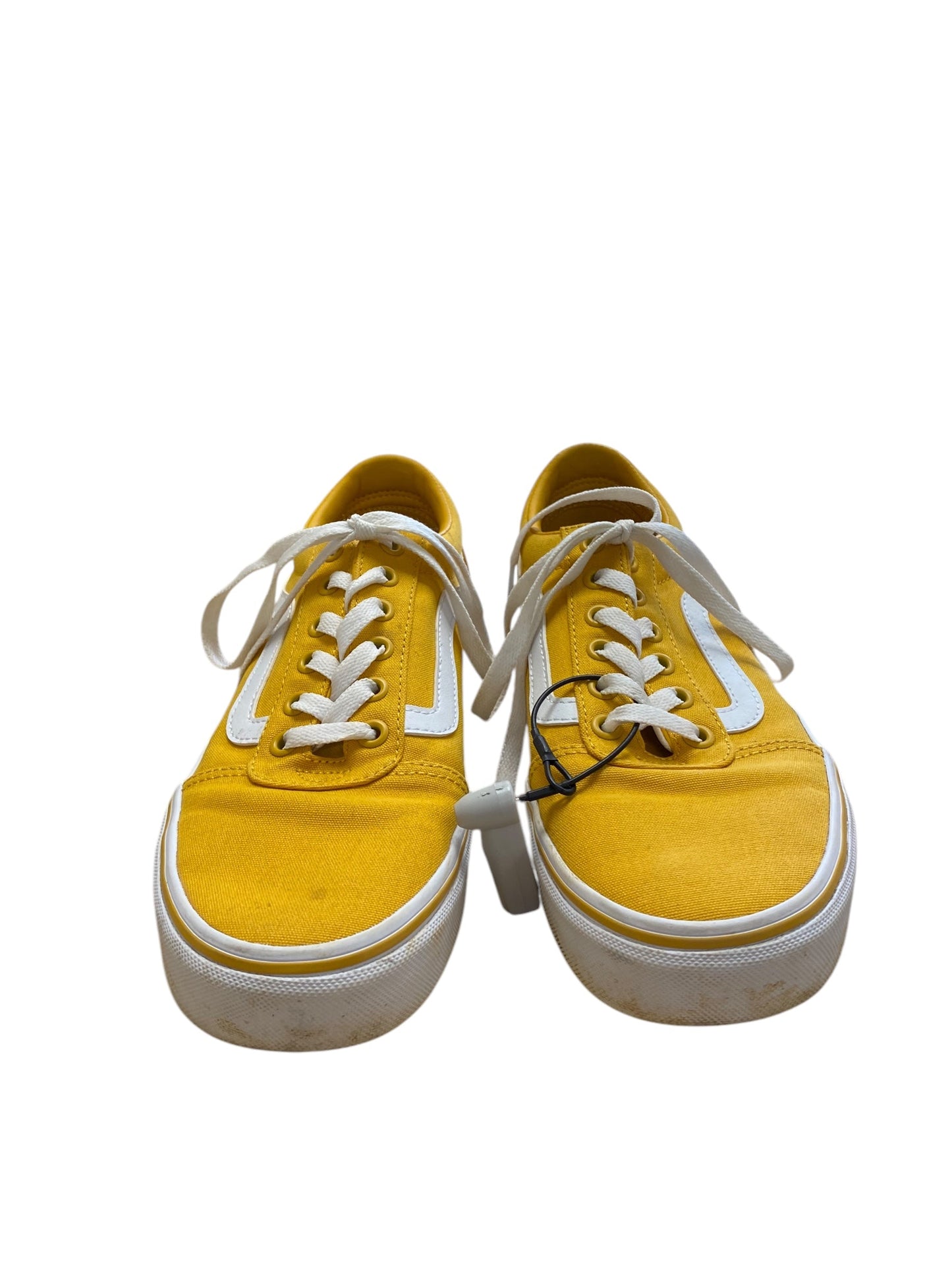 Shoes Flats By Vans In Yellow, Size: 8.5