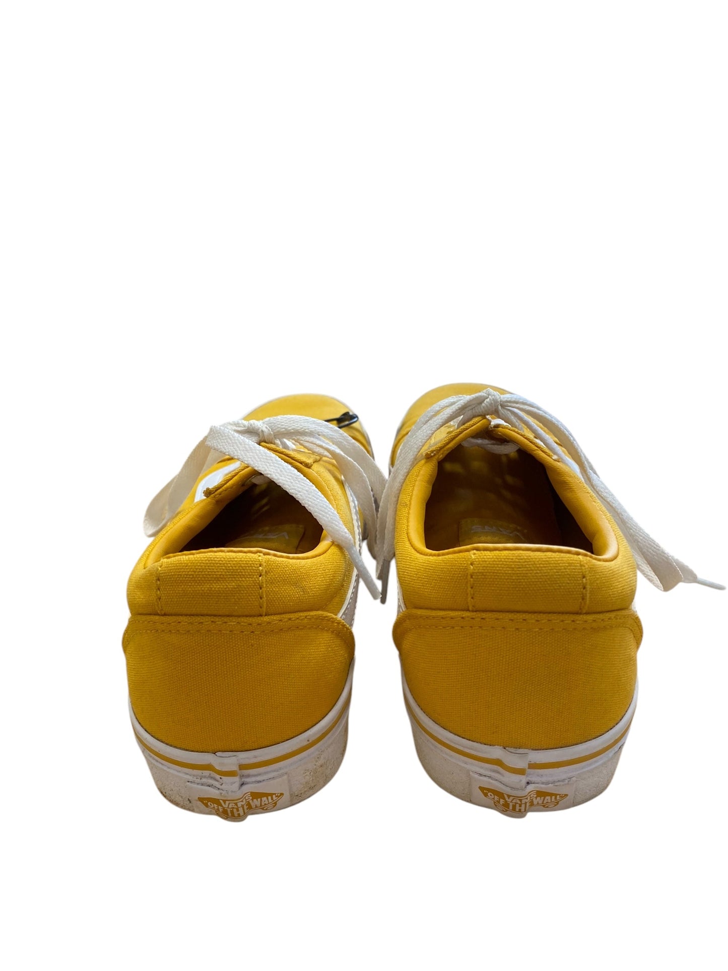 Shoes Flats By Vans In Yellow, Size: 8.5