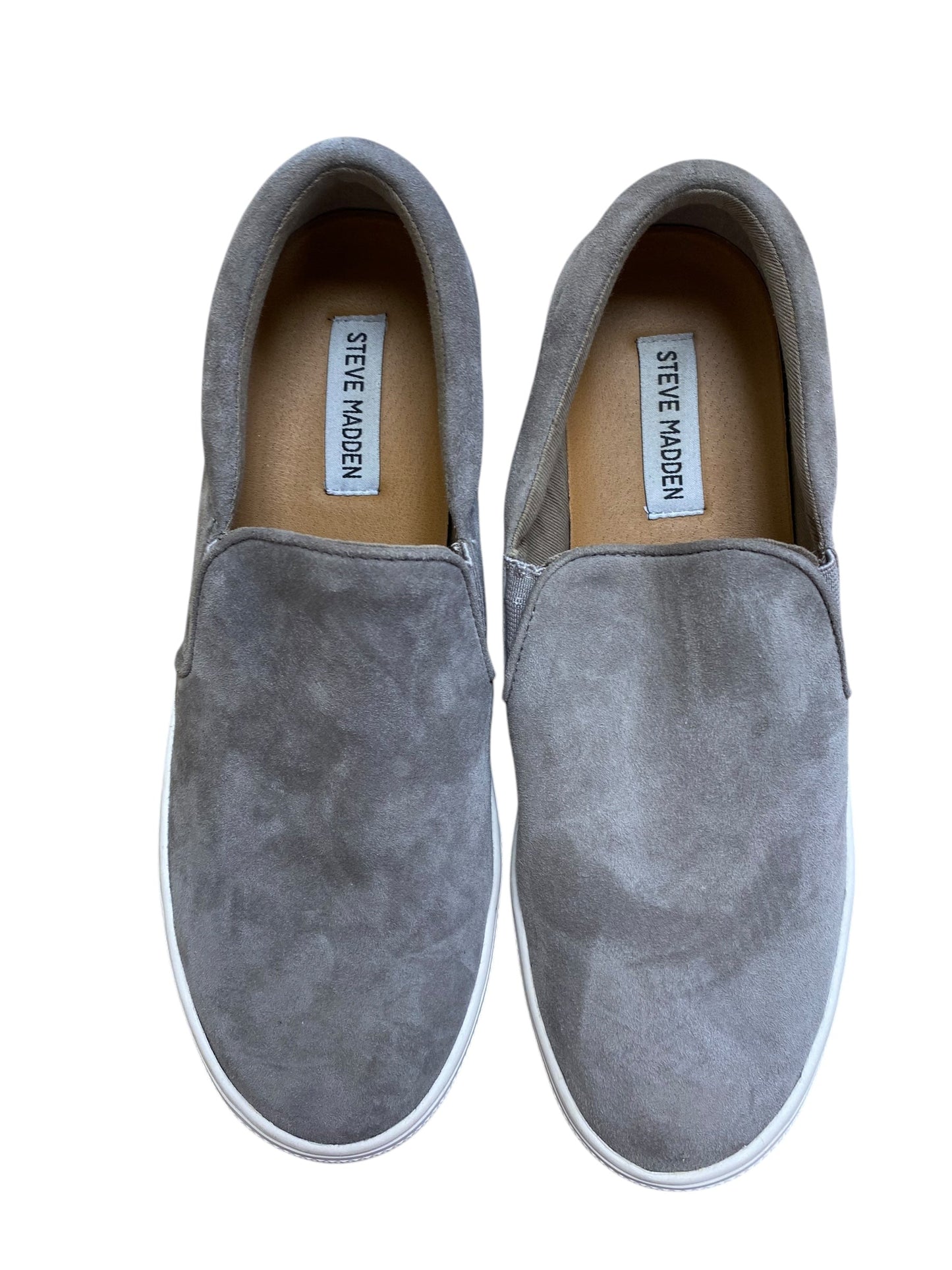 Shoes Flats By Steve Madden In Grey, Size: 8.5