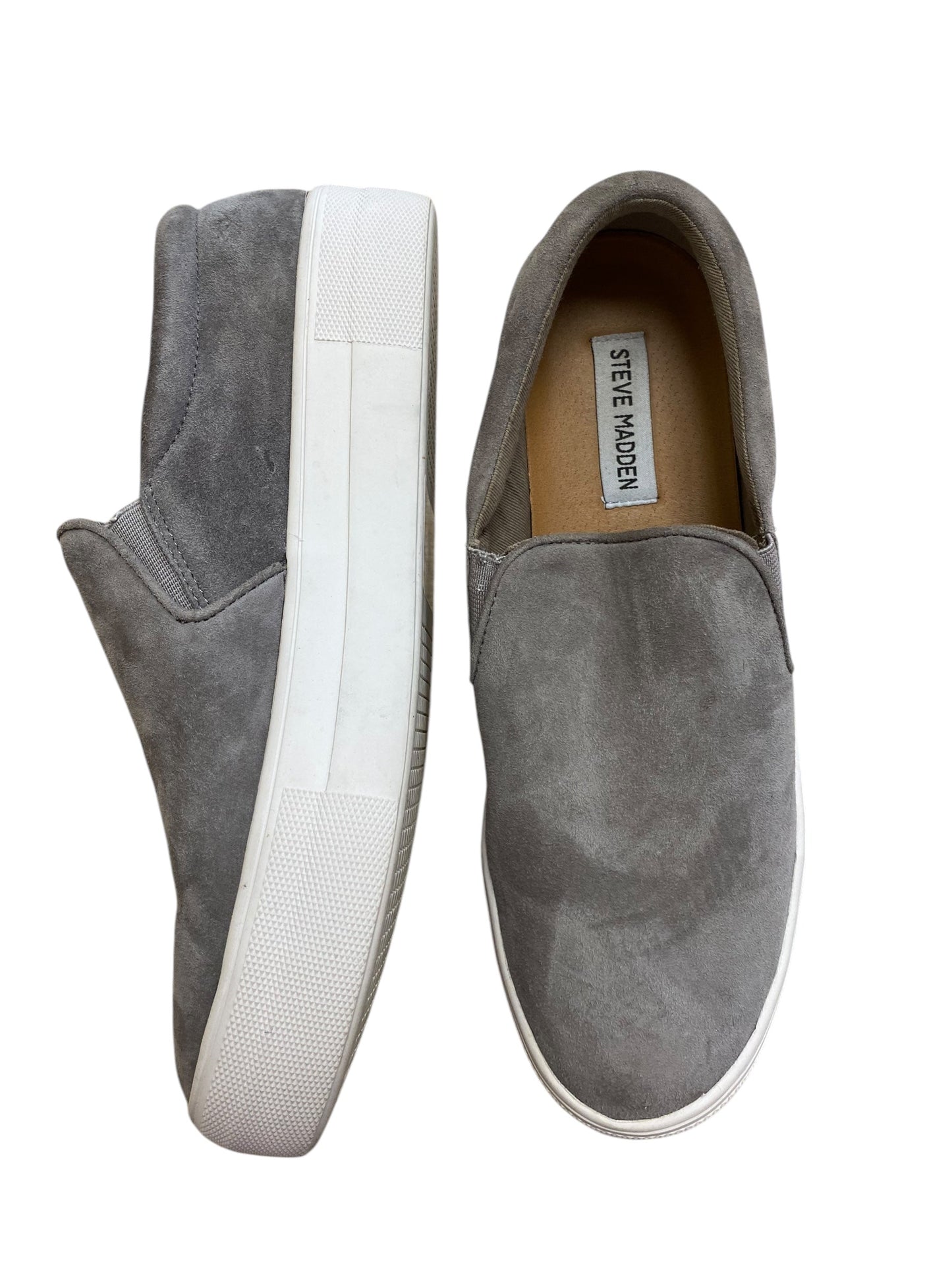 Shoes Flats By Steve Madden In Grey, Size: 8.5