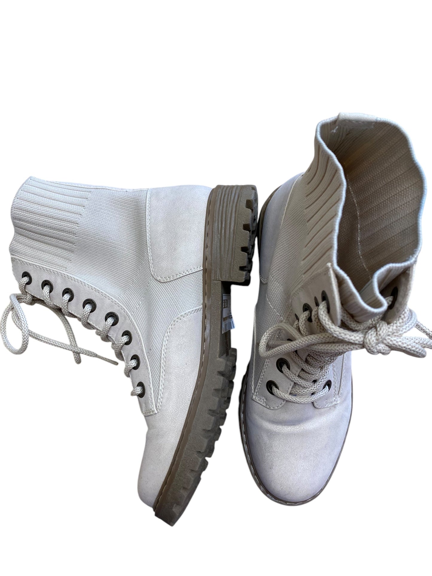 Boots Combat By Blowfish In Cream, Size: 9