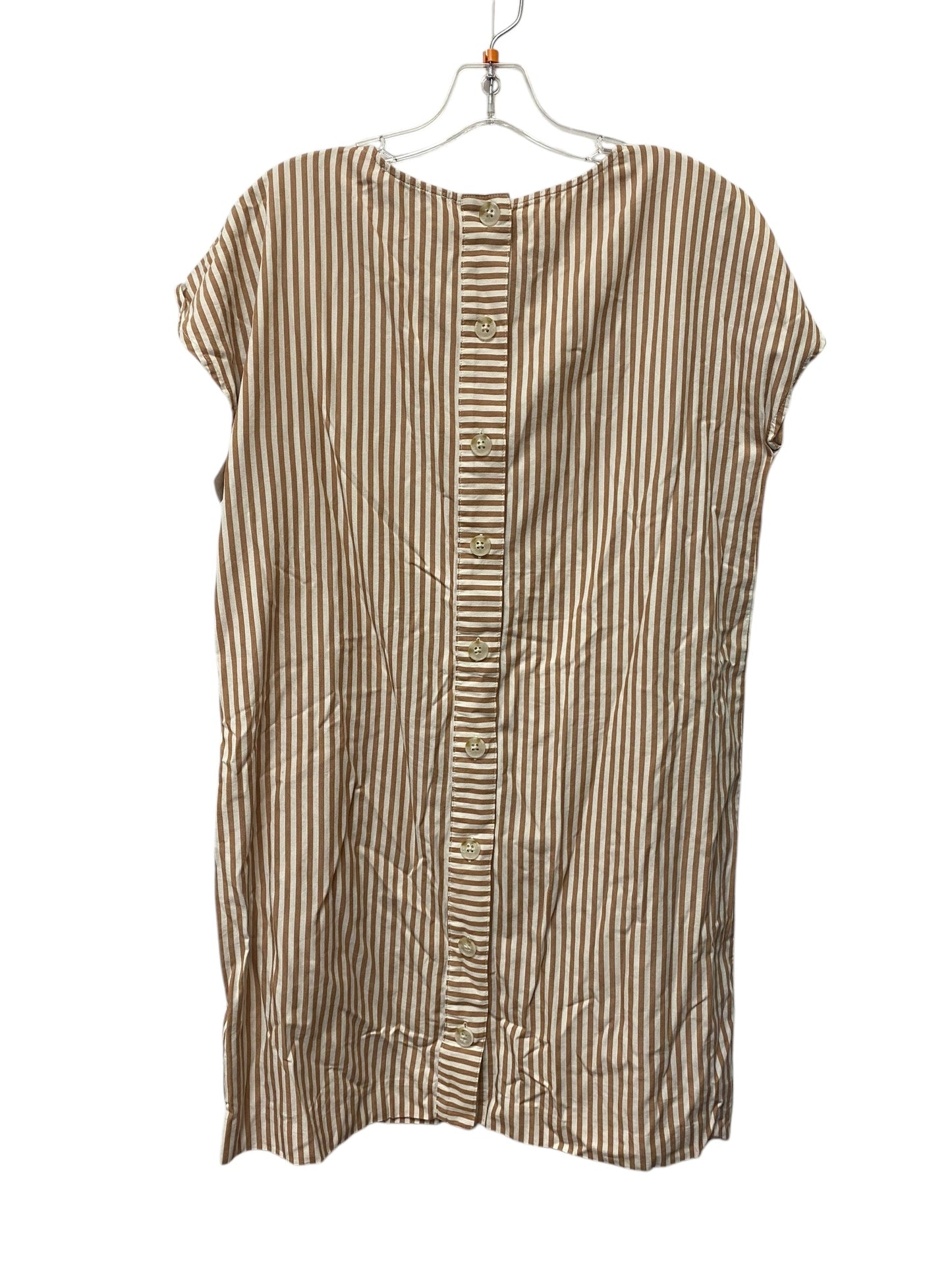 Dress Casual Short By Madewell In Striped Pattern, Size: M