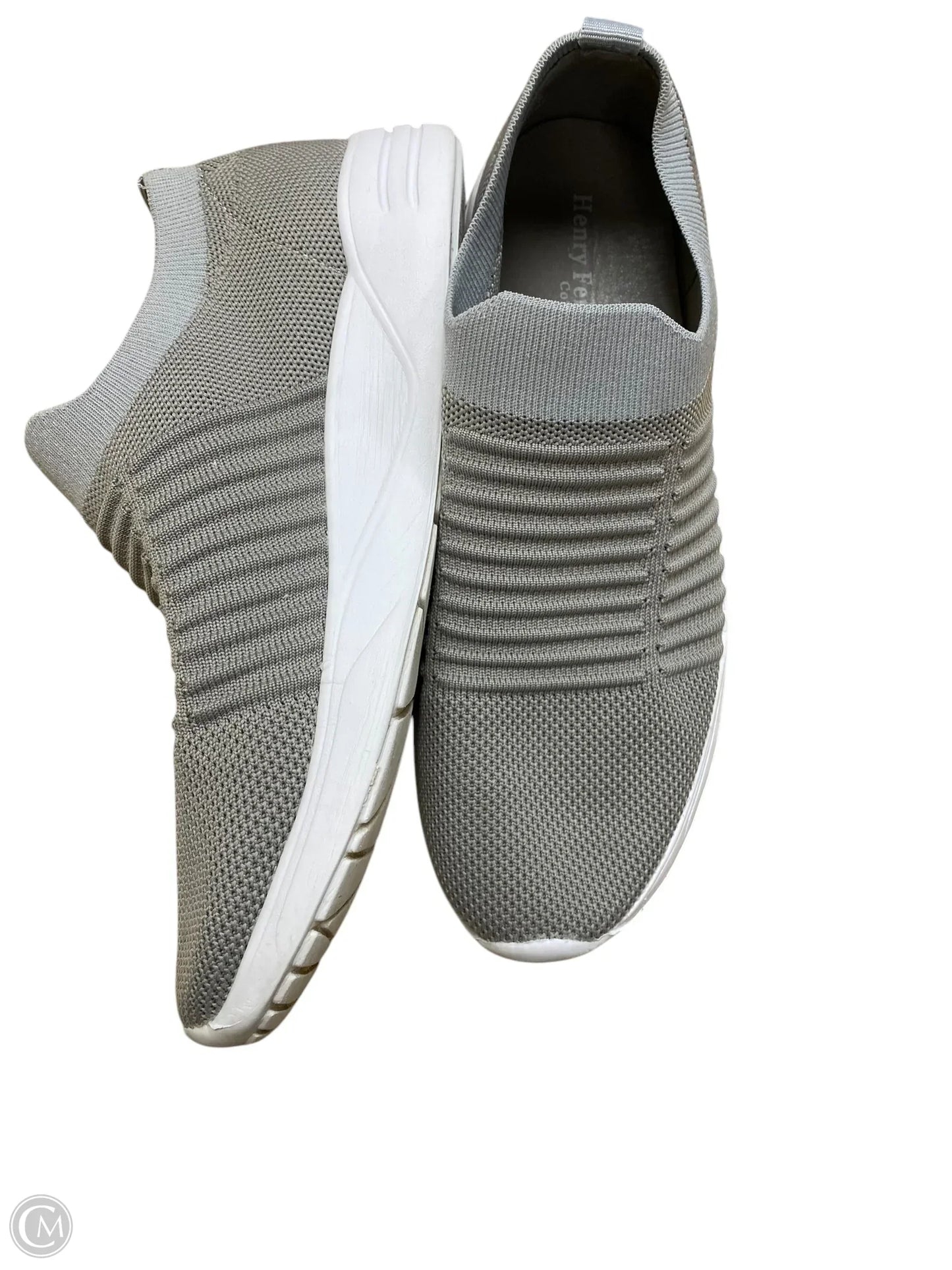 Shoes Athletic By Clothes Mentor In Grey, Size: 8.5