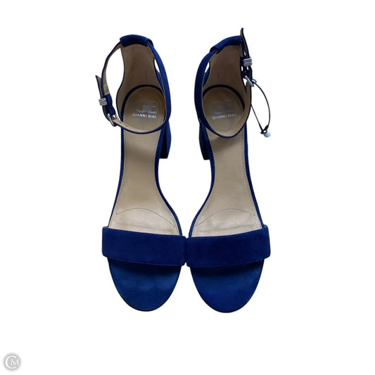 Shoes Heels Block By Gianni Bini In Blue, Size: 9.5