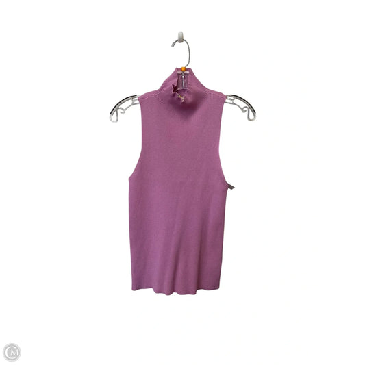Top Sleeveless By Maeve In Purple, Size: M